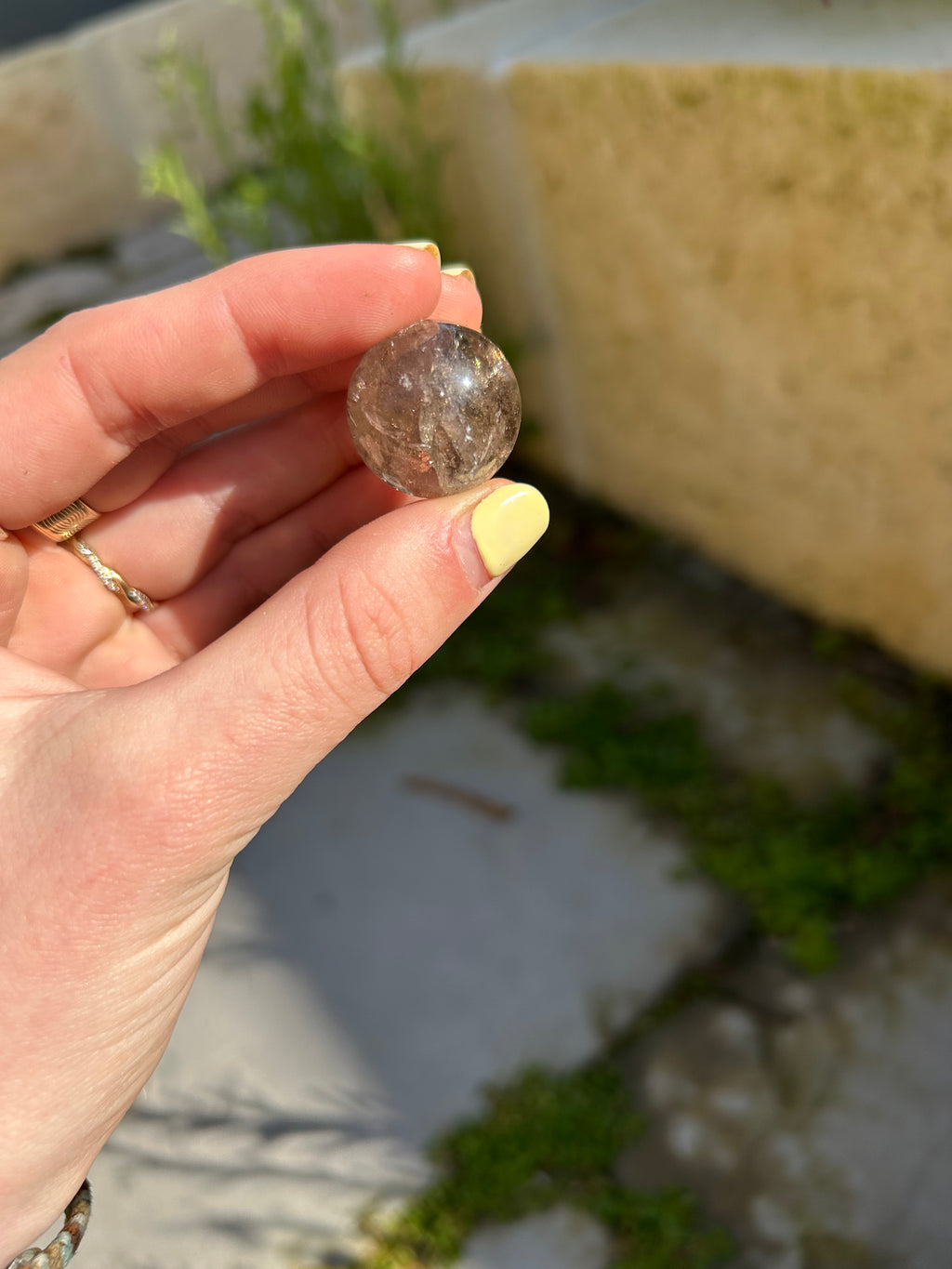Rainbow Smoky Quartz Sphere #1