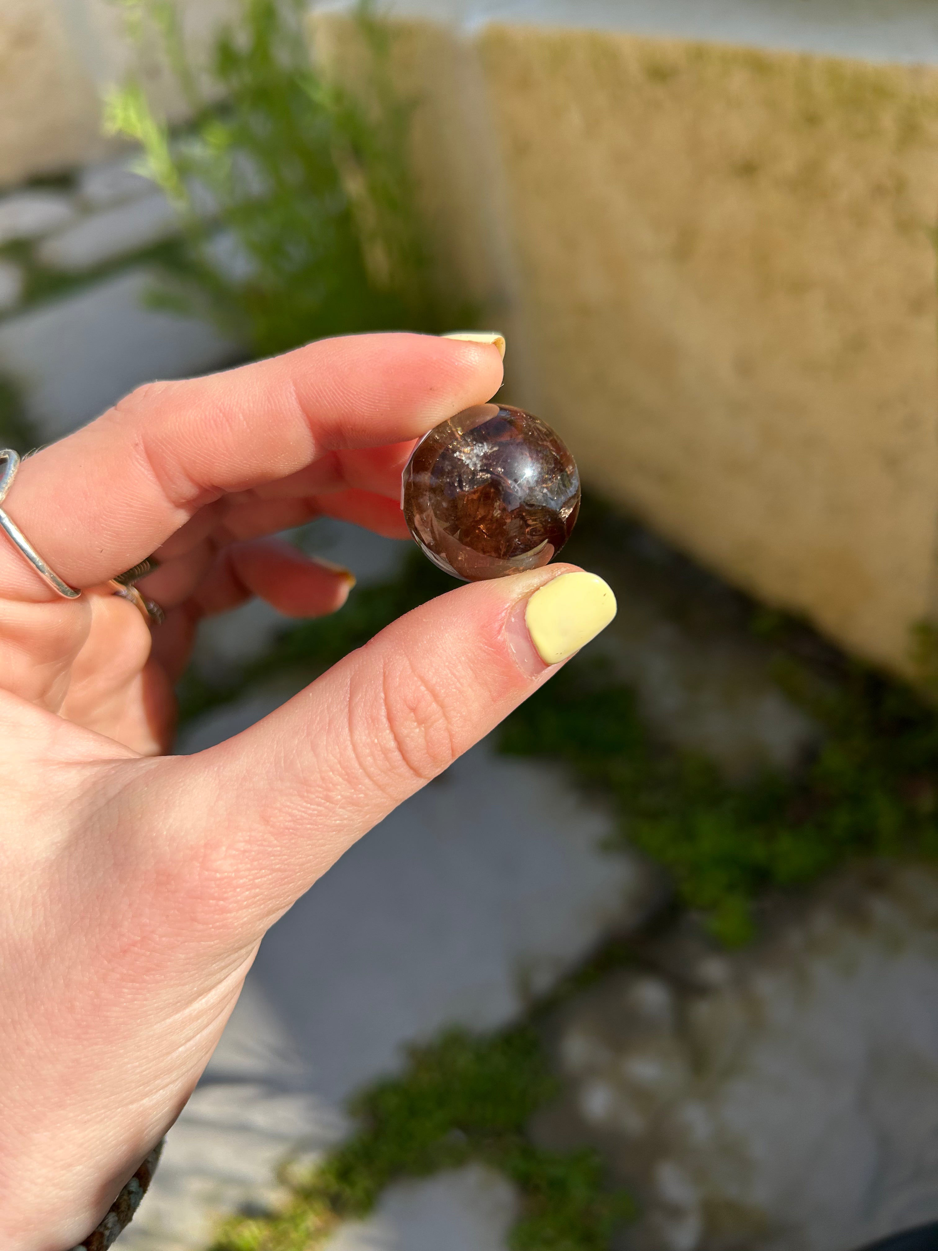 Rainbow Smoky Quartz Sphere #2