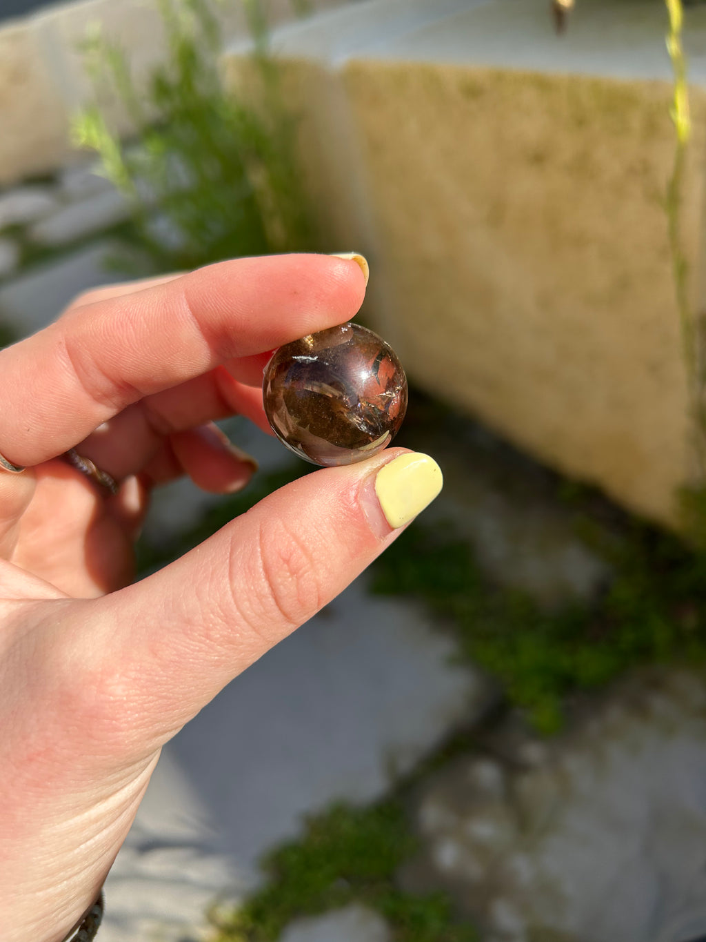 Rainbow Smoky Quartz Sphere #2