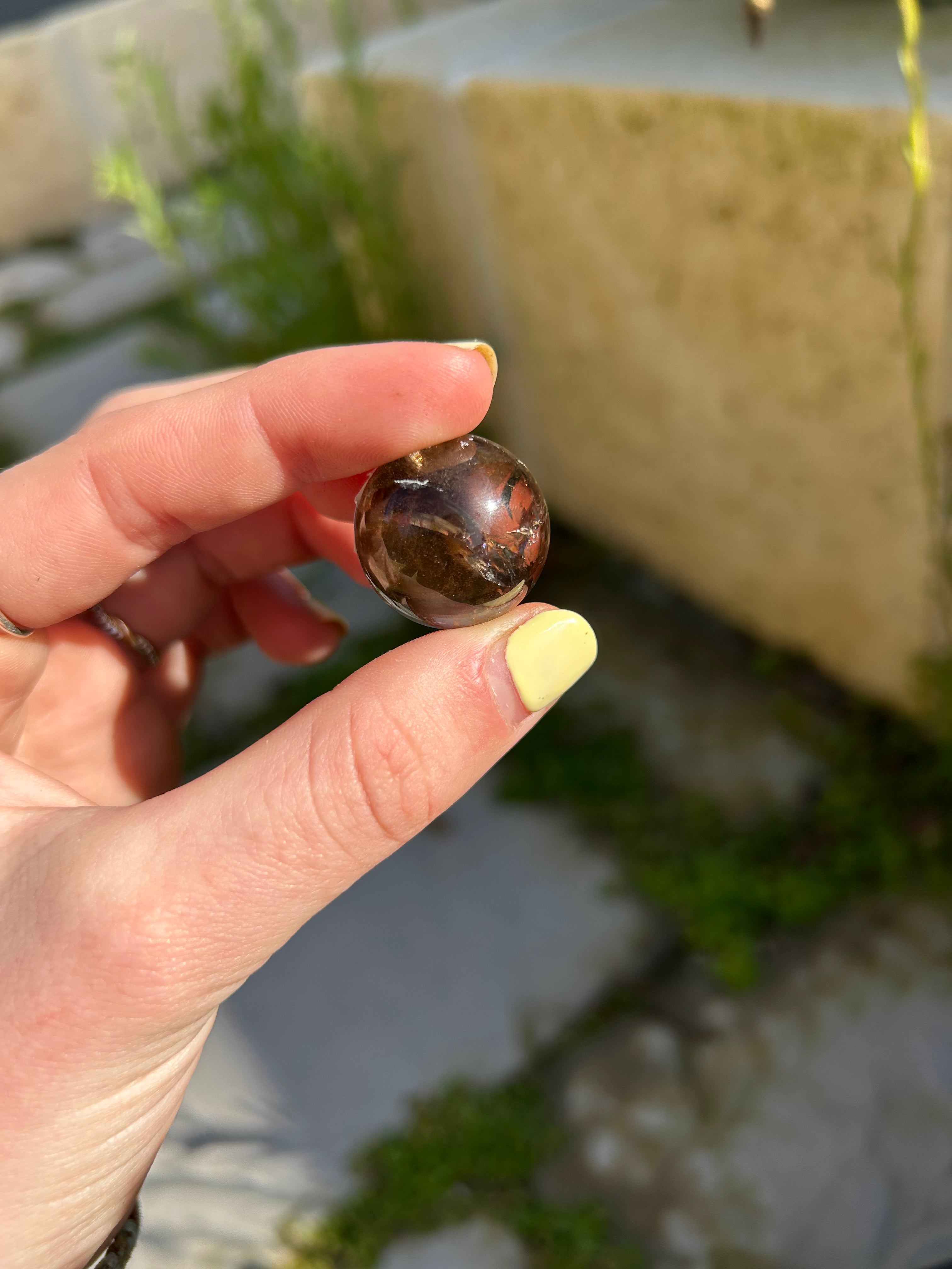 Rainbow Smoky Quartz Sphere #2
