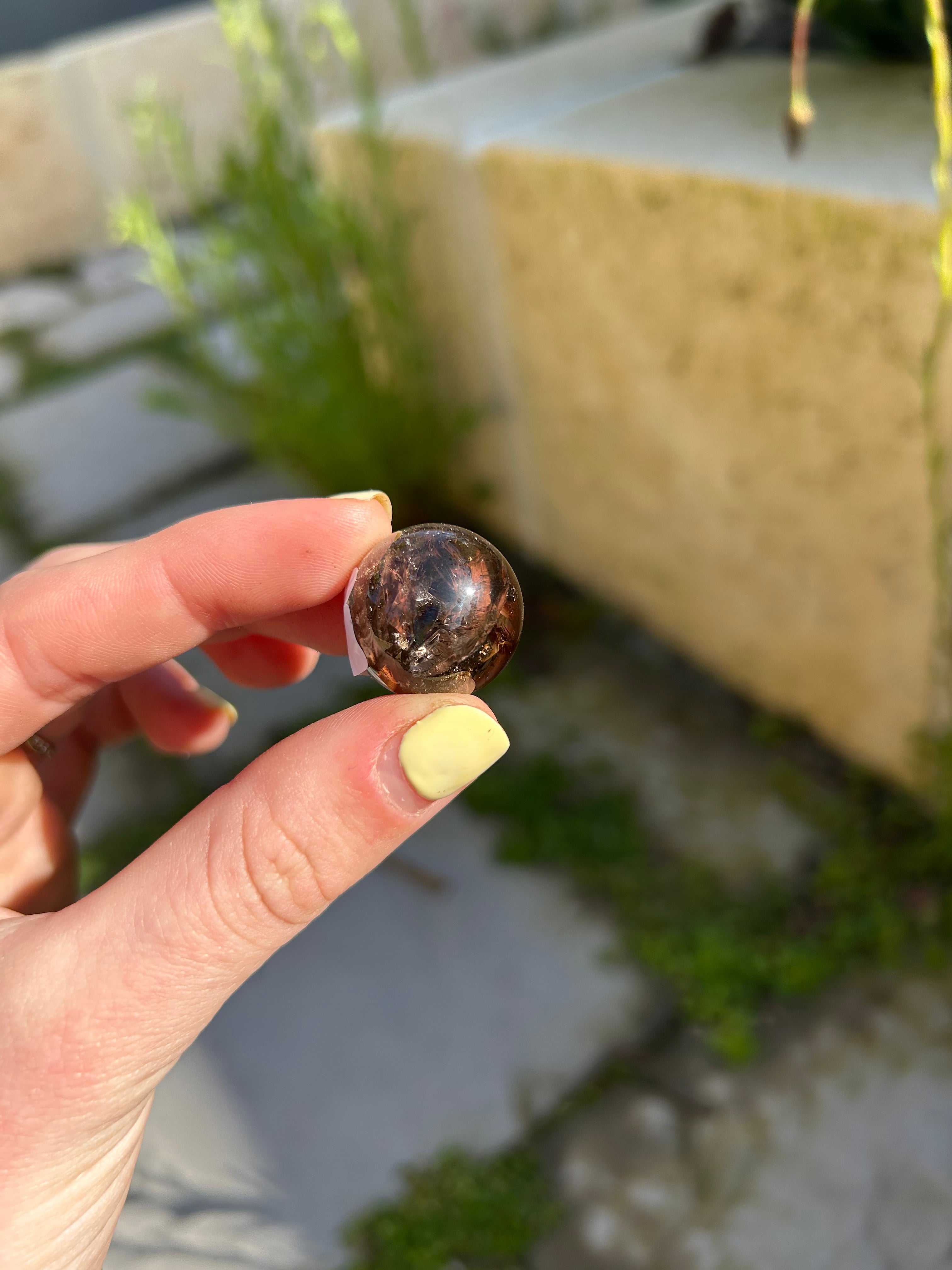 Rainbow Smoky Quartz Sphere #2