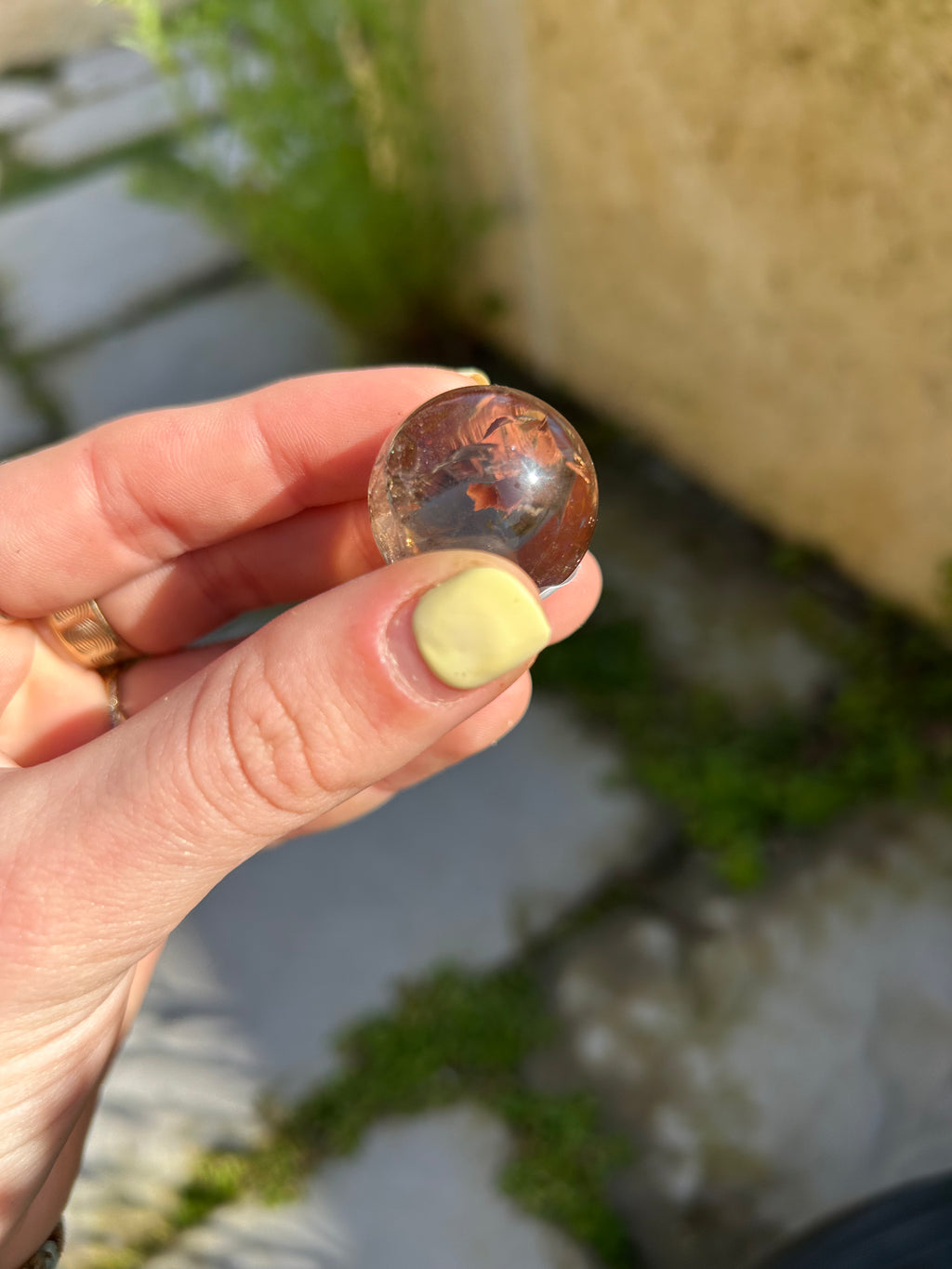 Rainbow Smoky Quartz Sphere #4