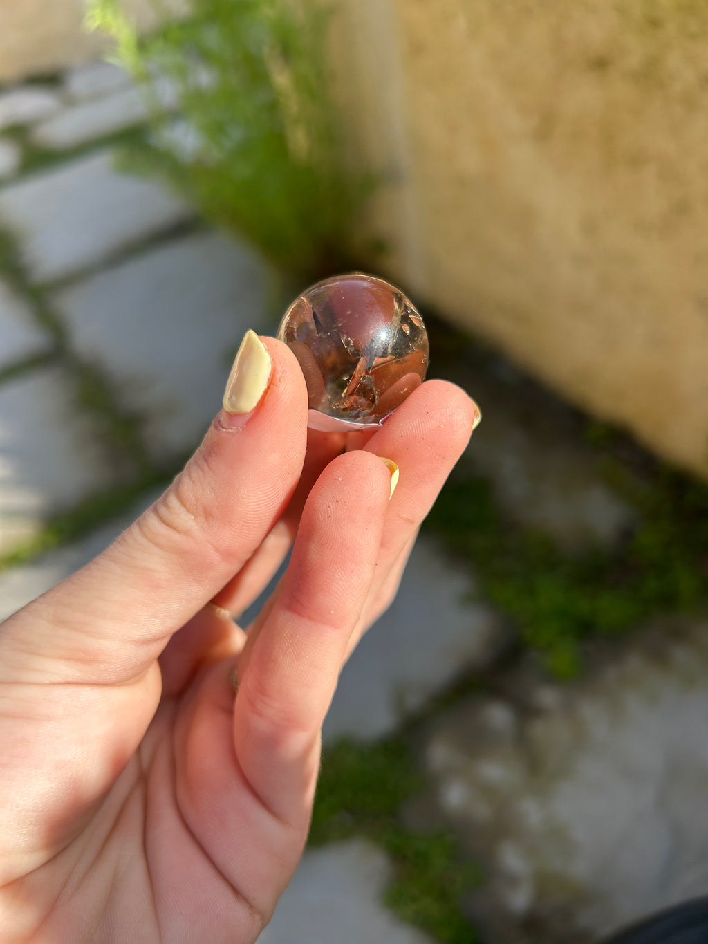 Rainbow Smoky Quartz Sphere #4