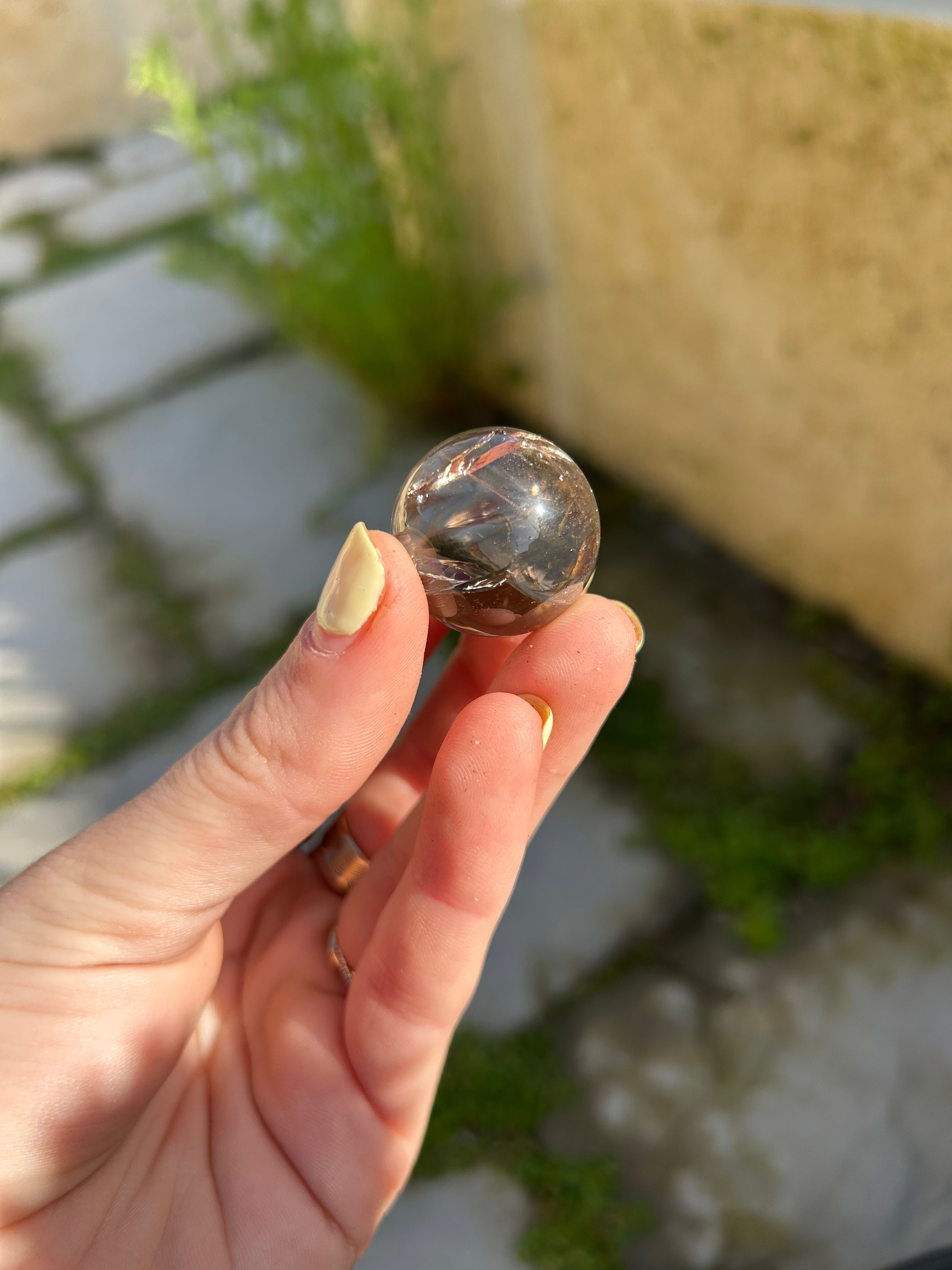 Rainbow Smoky Quartz Sphere #4