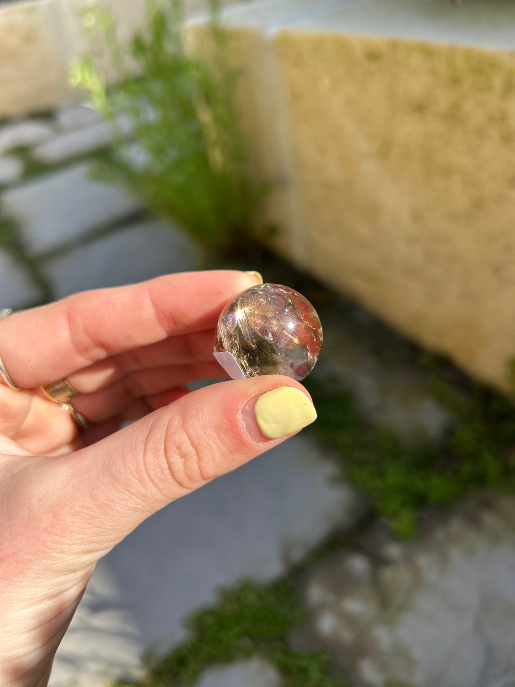 Rainbow Smoky Quartz Sphere #4