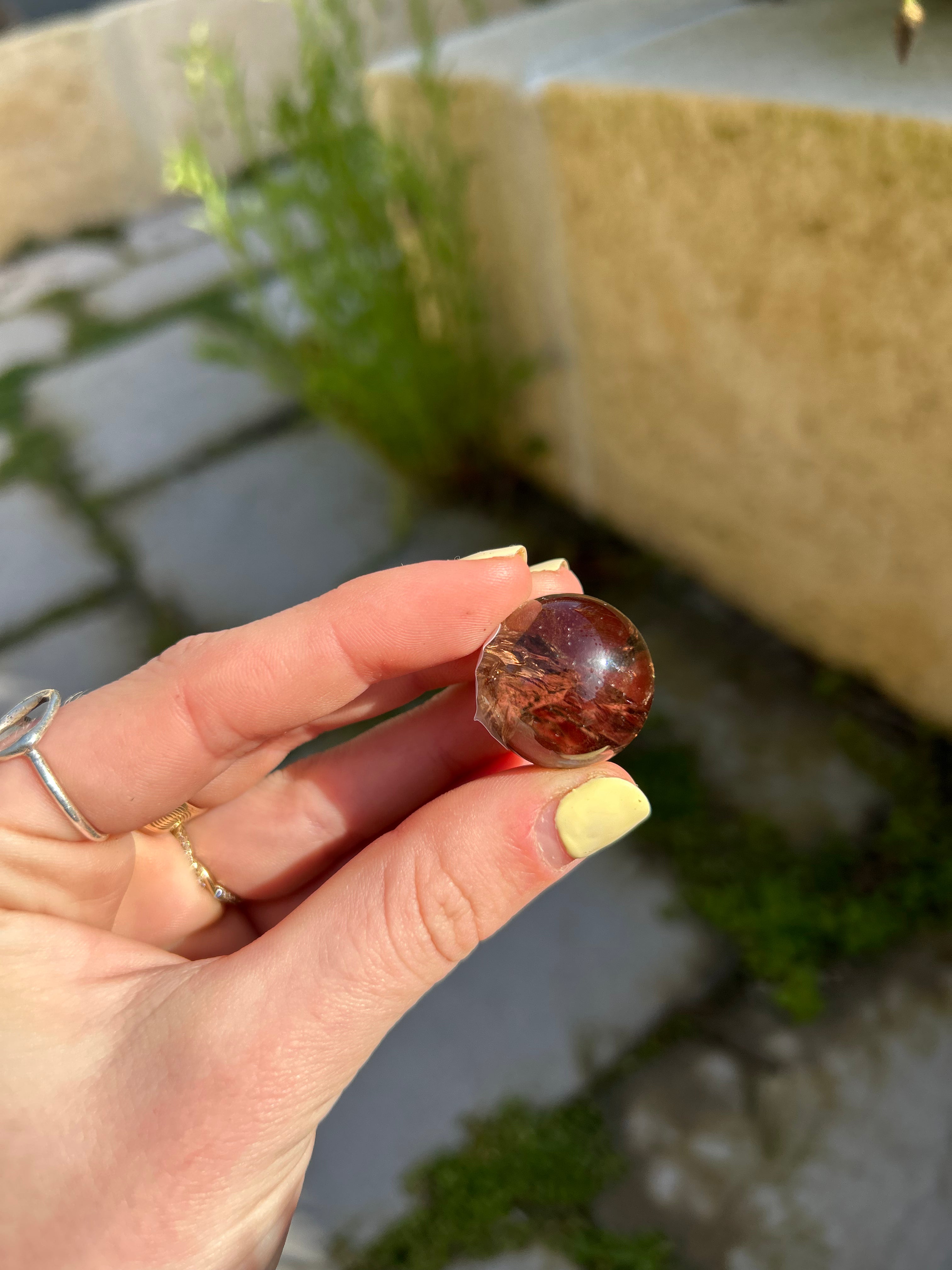 Rainbow Smoky Quartz Sphere #5