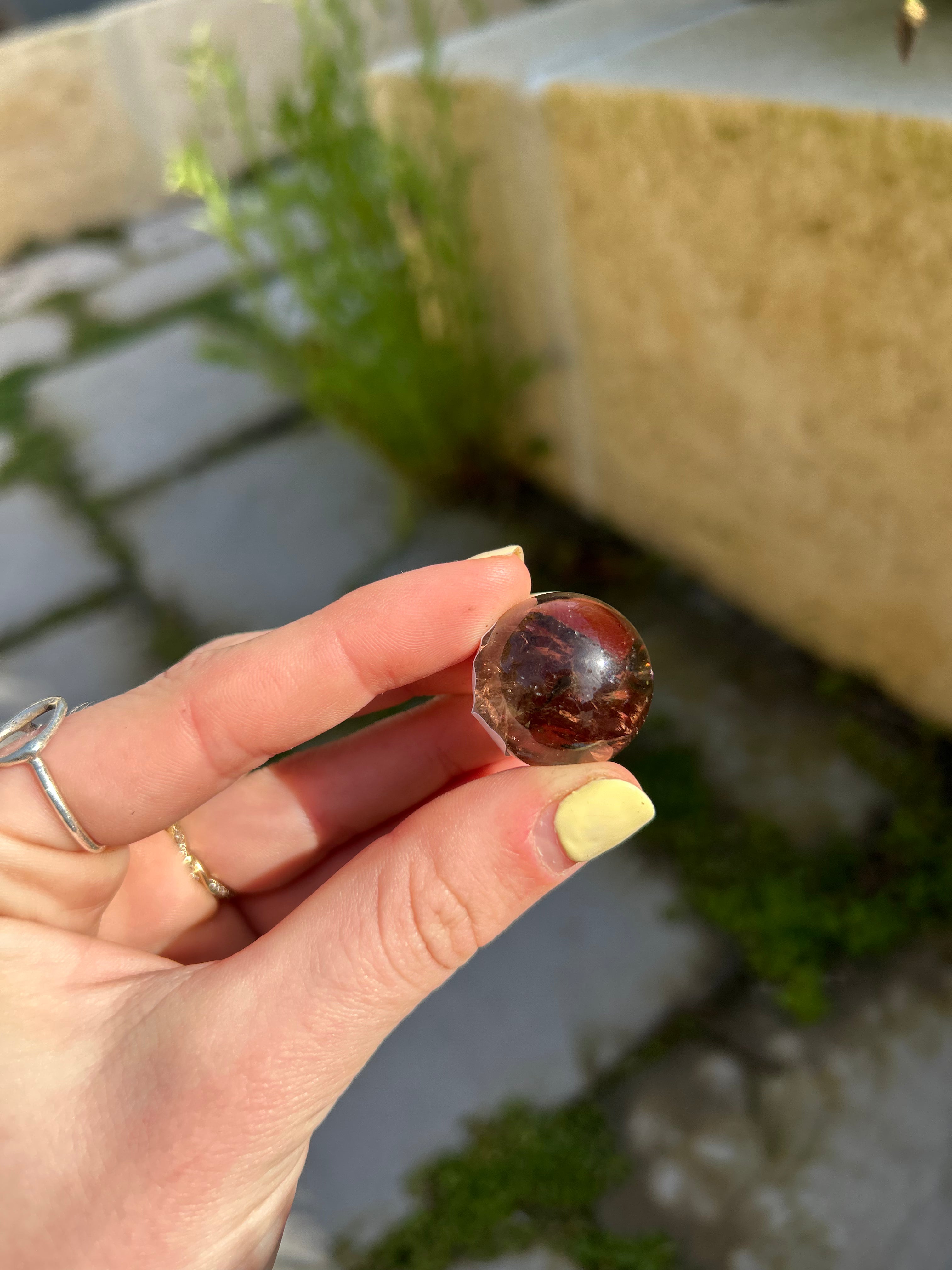Rainbow Smoky Quartz Sphere #5
