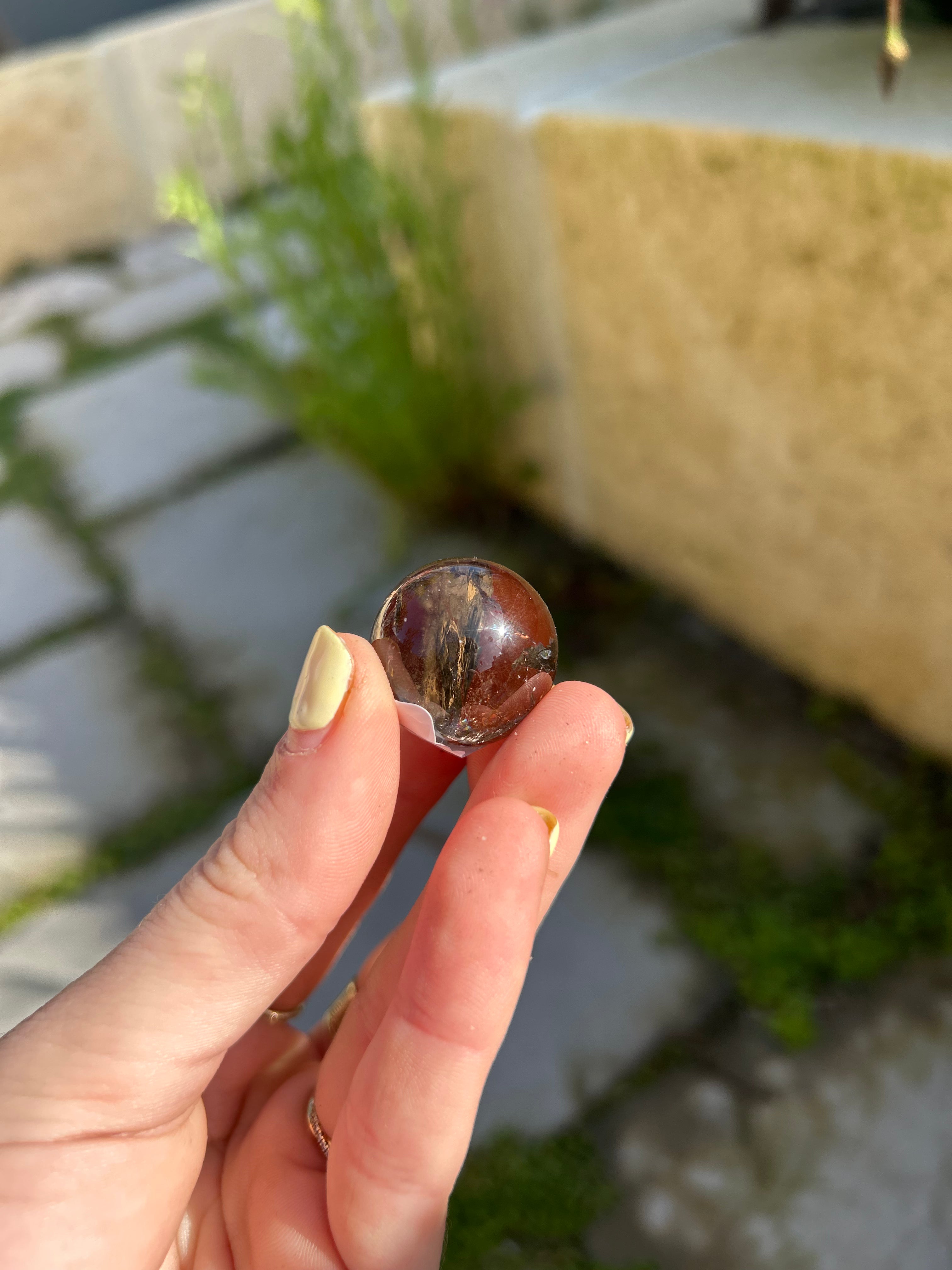 Rainbow Smoky Quartz Sphere #5