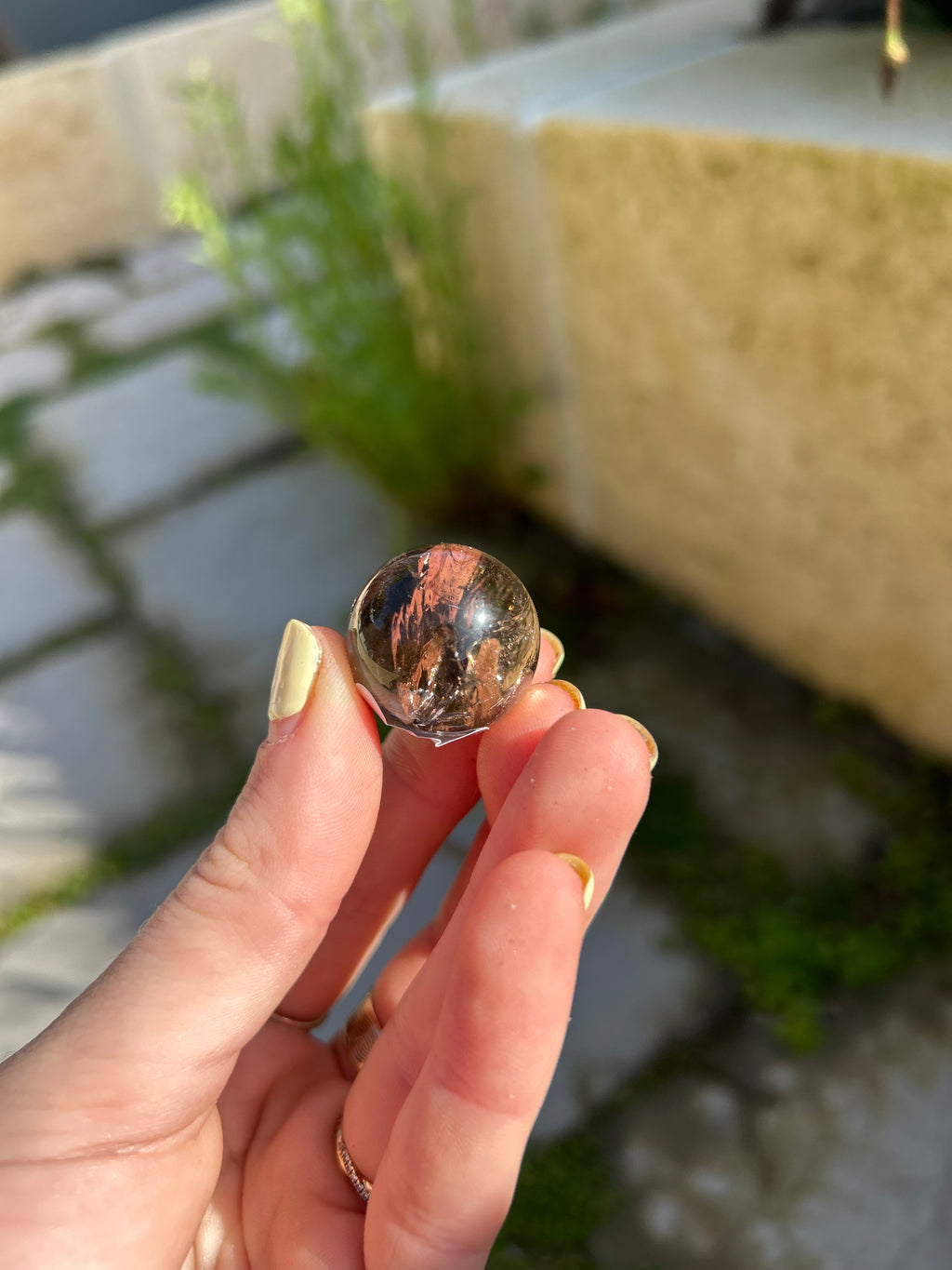 Rainbow Smoky Quartz Sphere #5