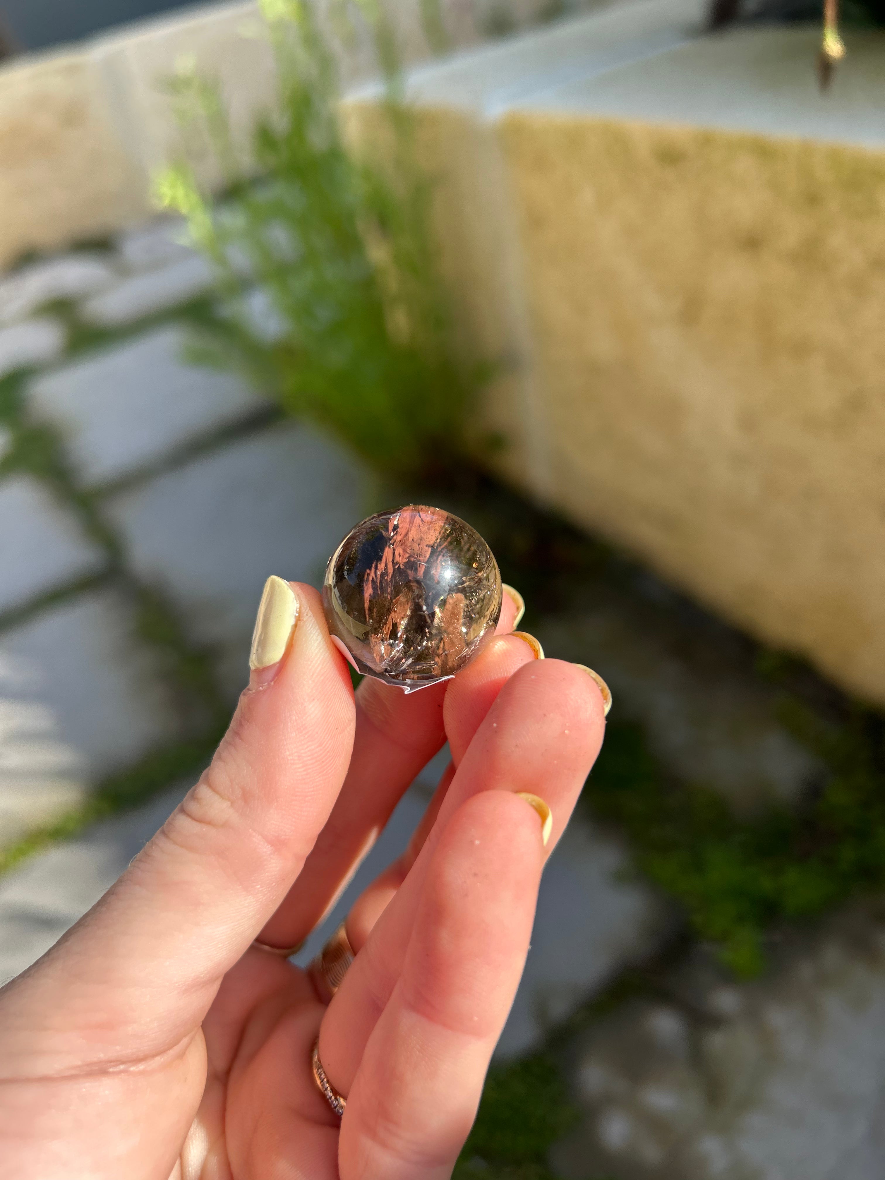 Rainbow Smoky Quartz Sphere #5