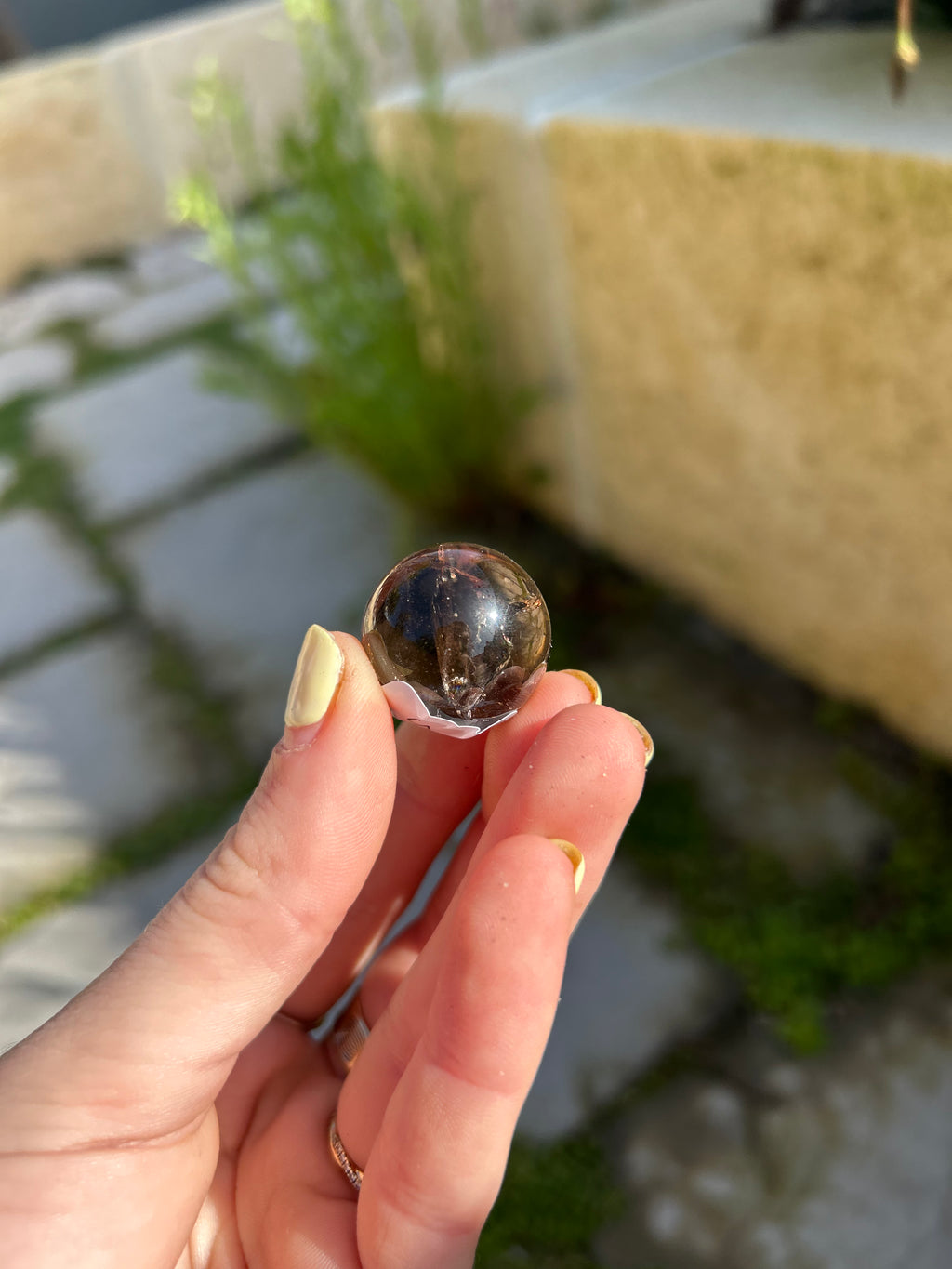 Rainbow Smoky Quartz Sphere #5