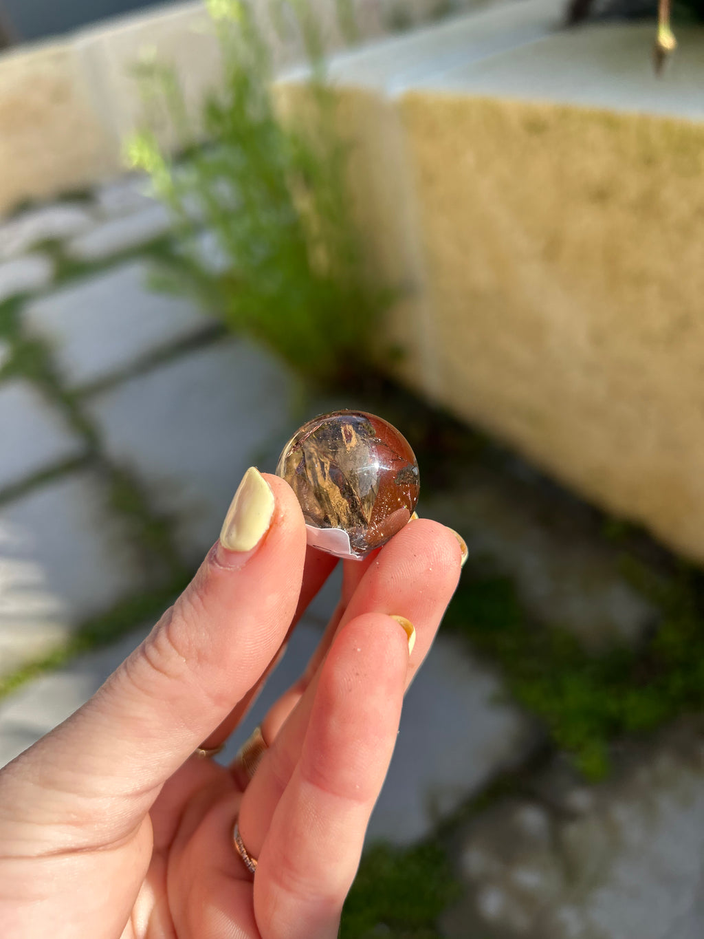 Rainbow Smoky Quartz Sphere #5