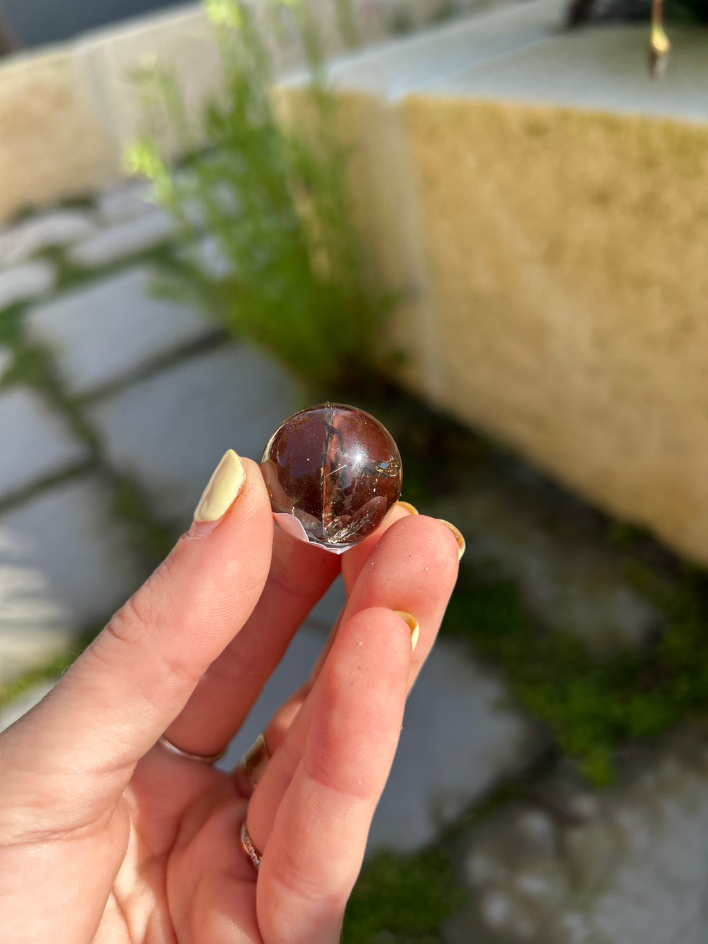 Rainbow Smoky Quartz Sphere #5