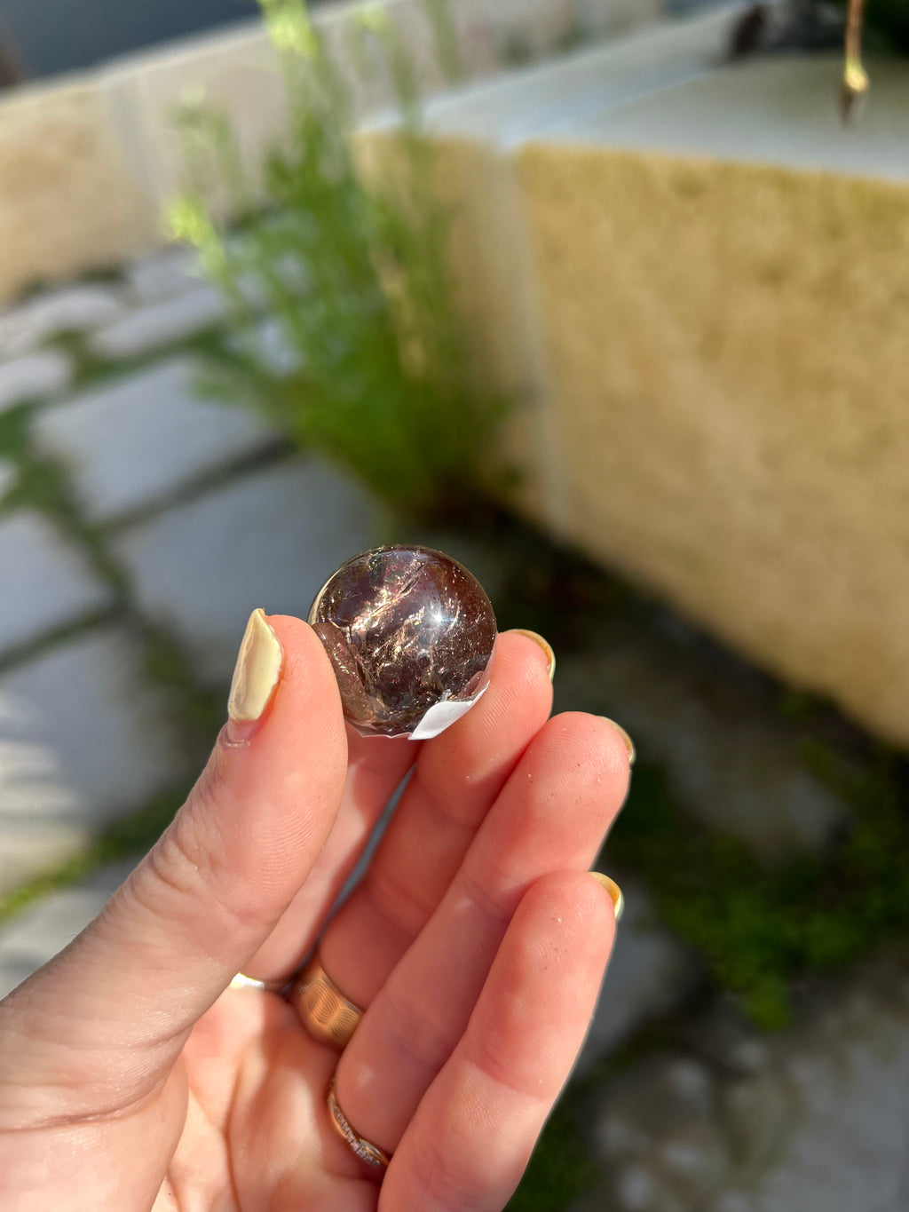 Rainbow Smoky Quartz Sphere #5