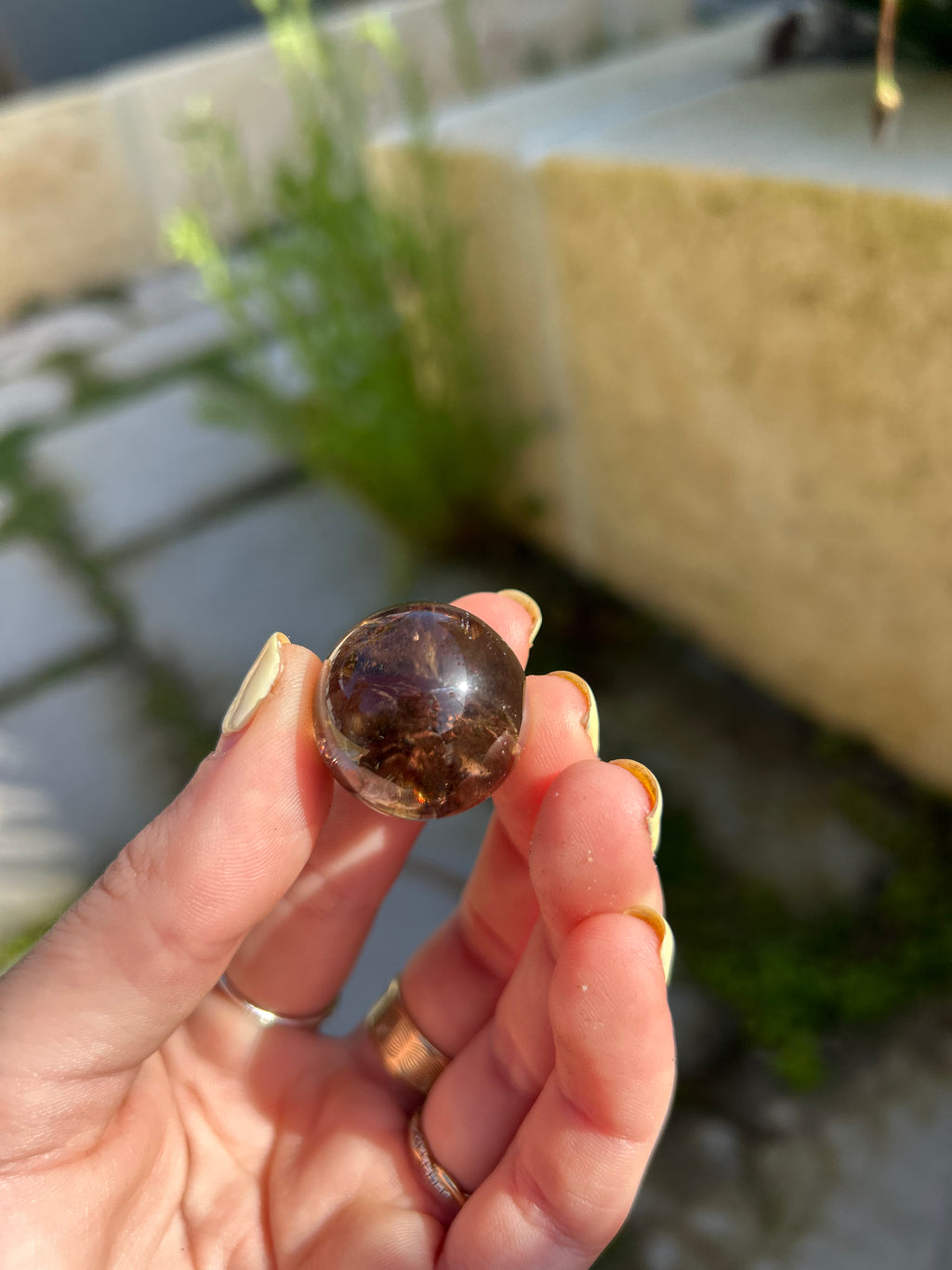 Rainbow Smoky Quartz Sphere #5
