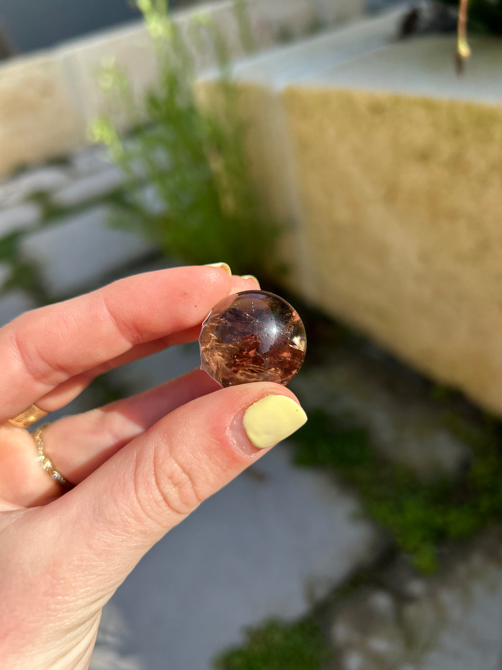 Rainbow Smoky Quartz Sphere #5