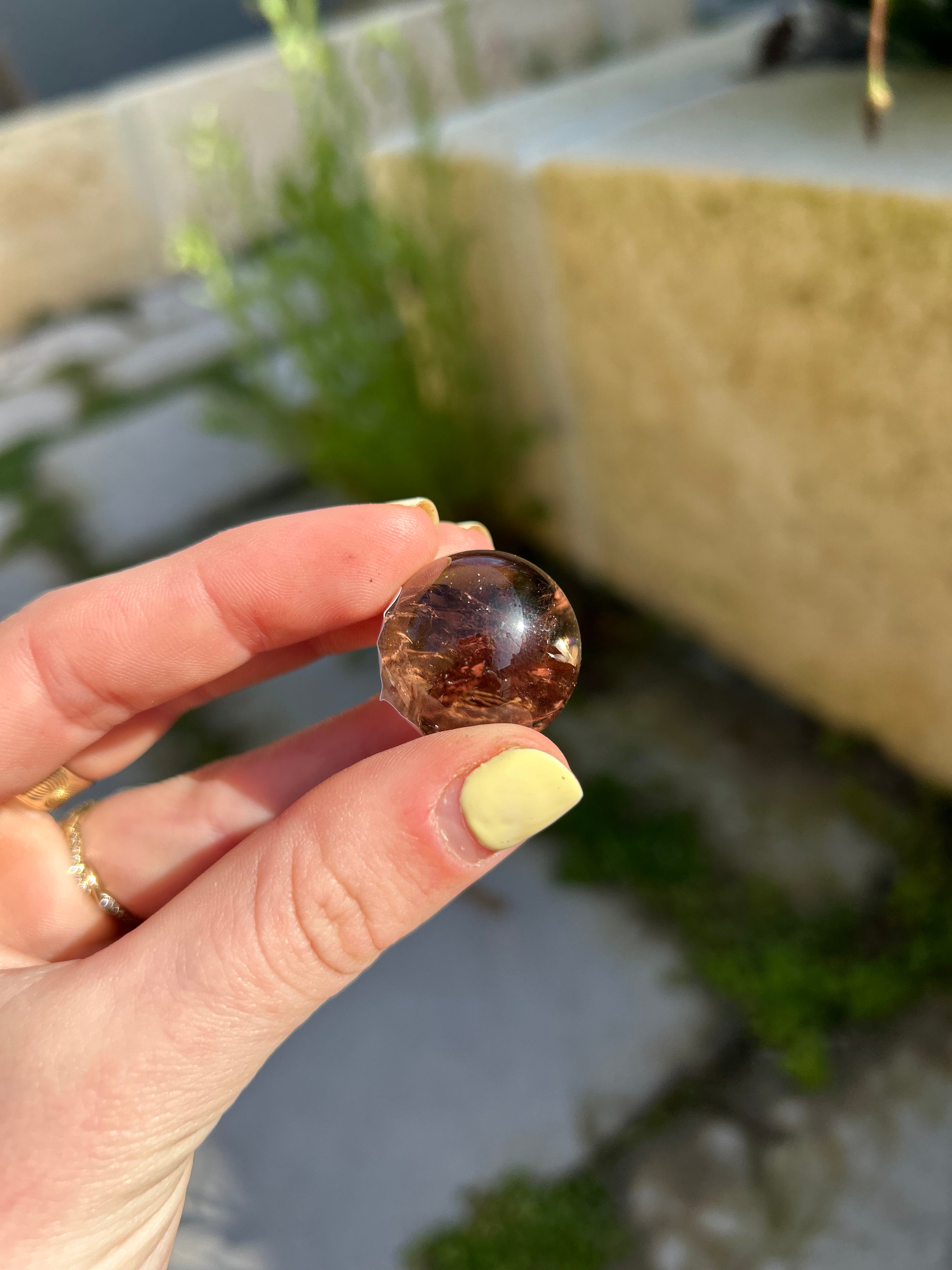 Rainbow Smoky Quartz Sphere #5