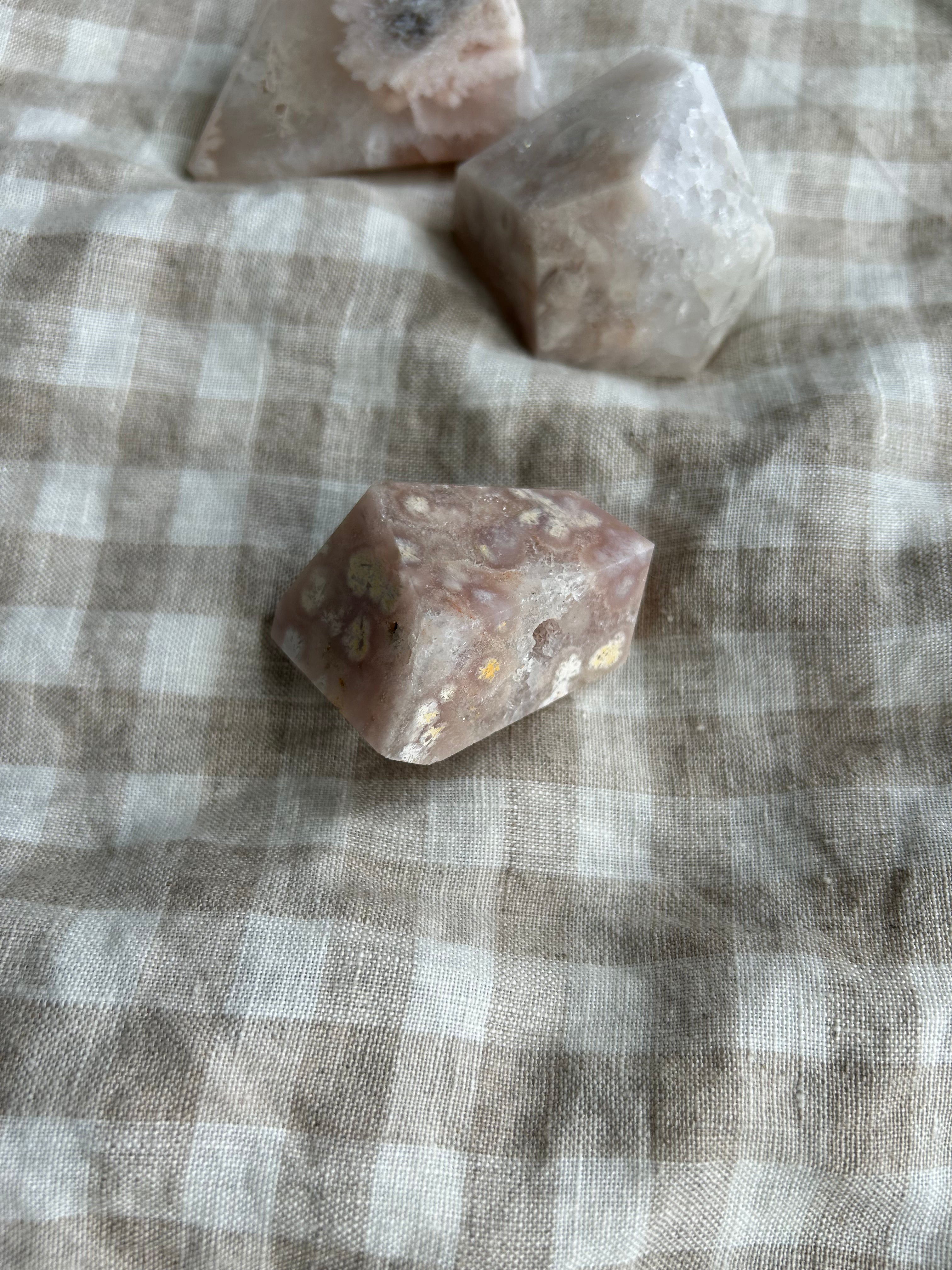 Flower Agate Freeform #1
