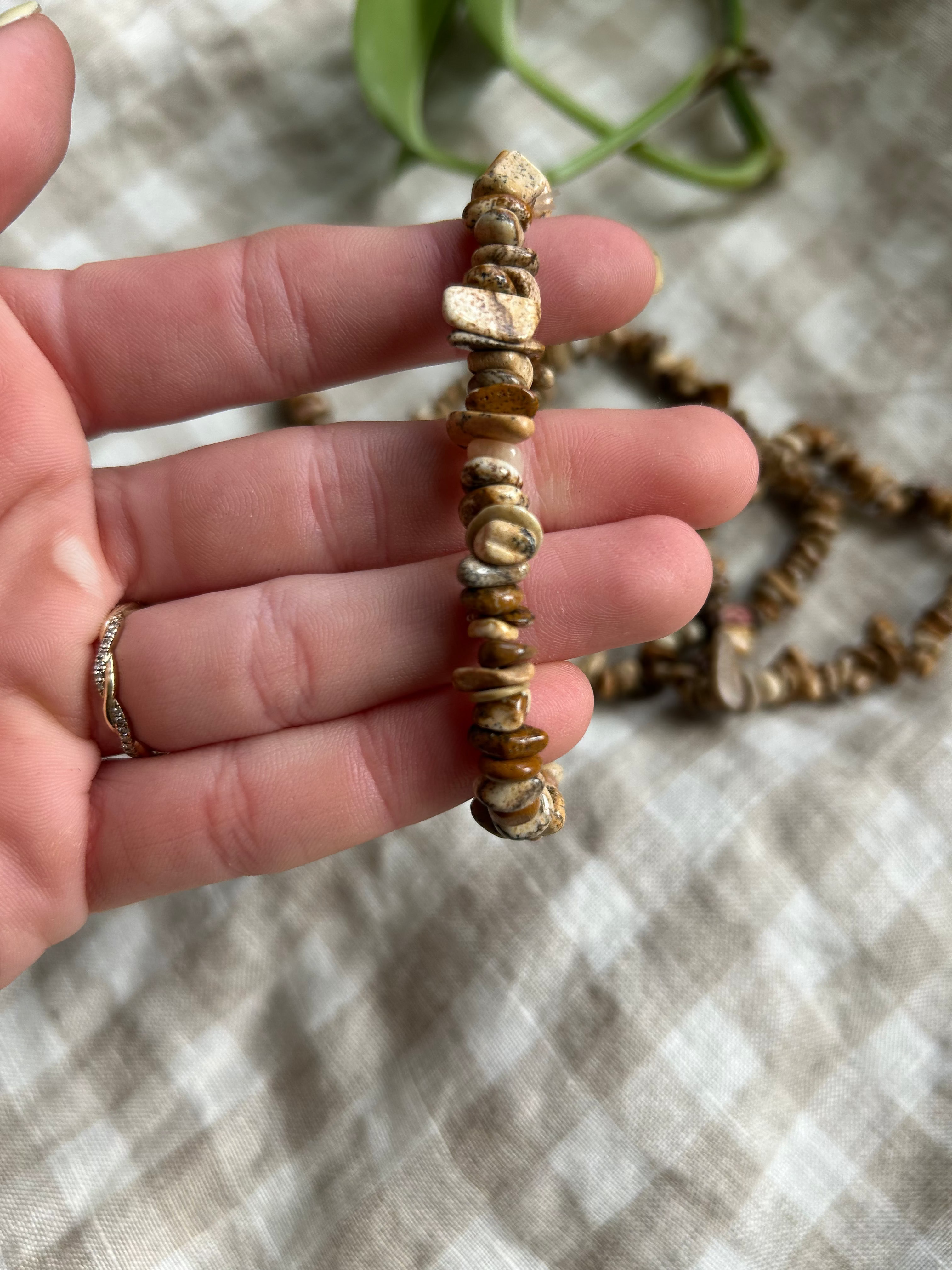 Picture Jasper Chip Bracelet