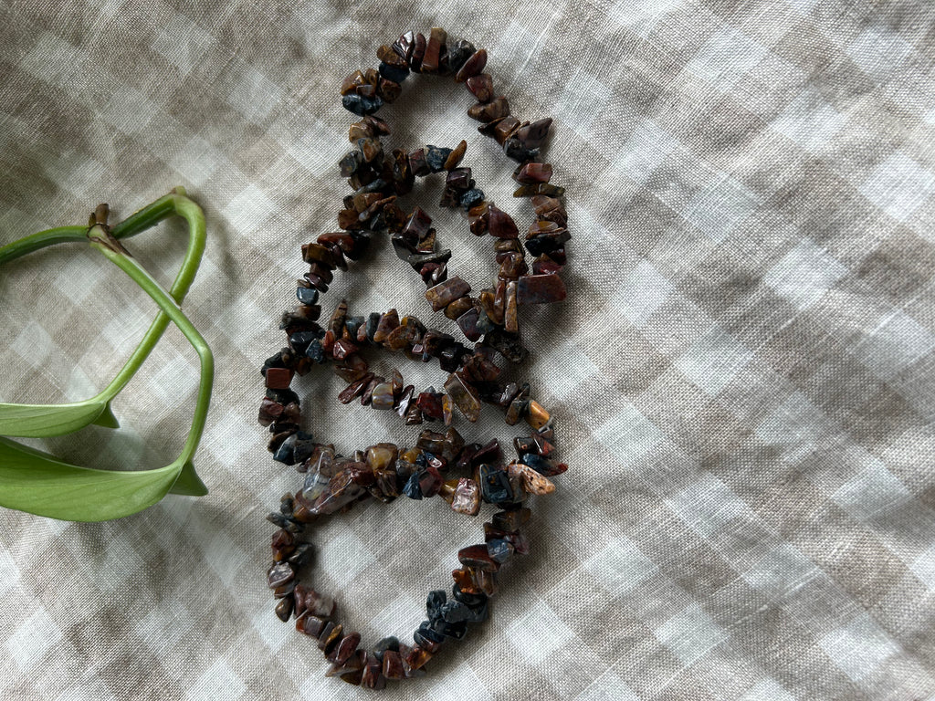 Pietersite Chip Bracelet
