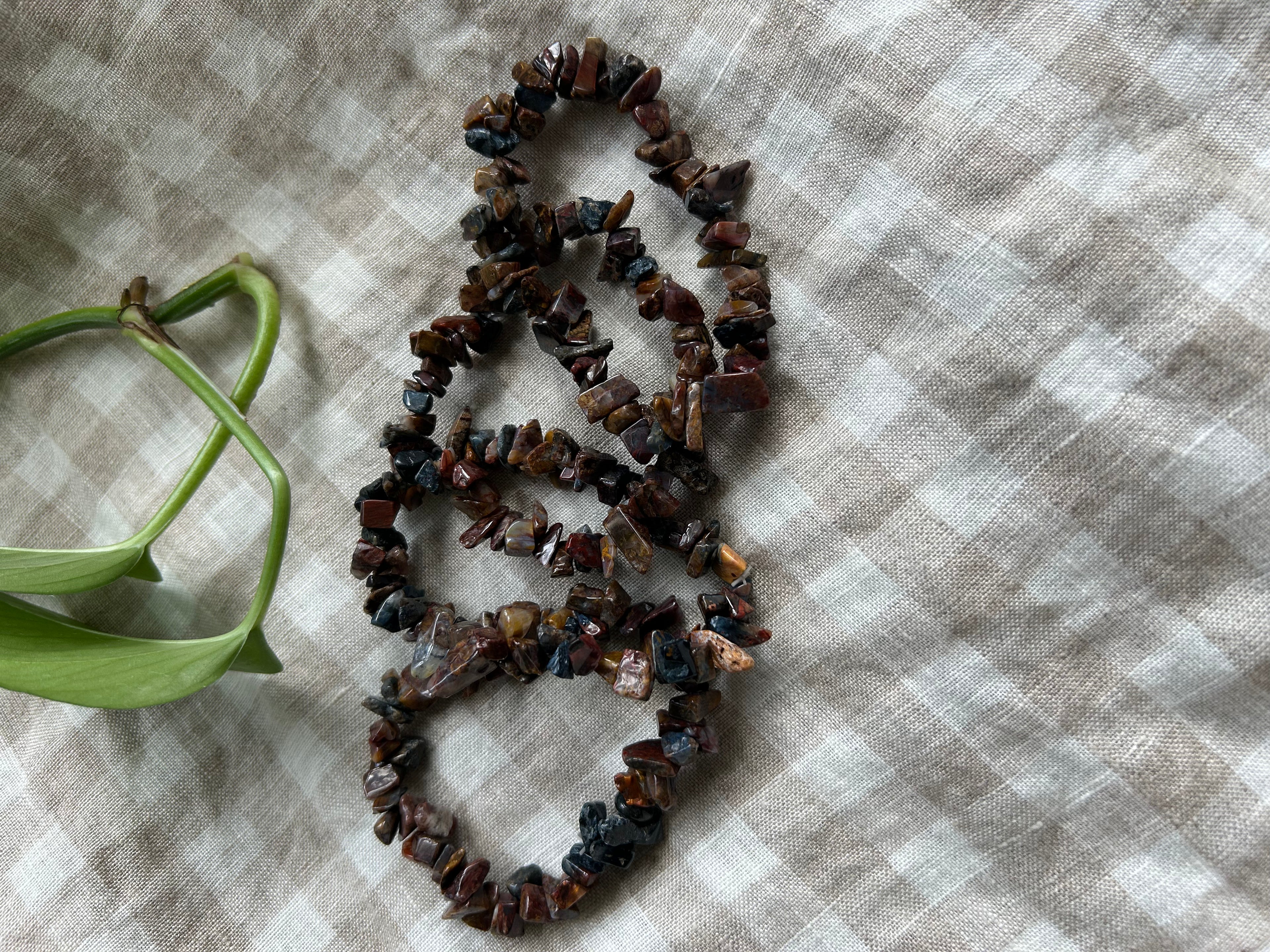 Pietersite Chip Bracelet