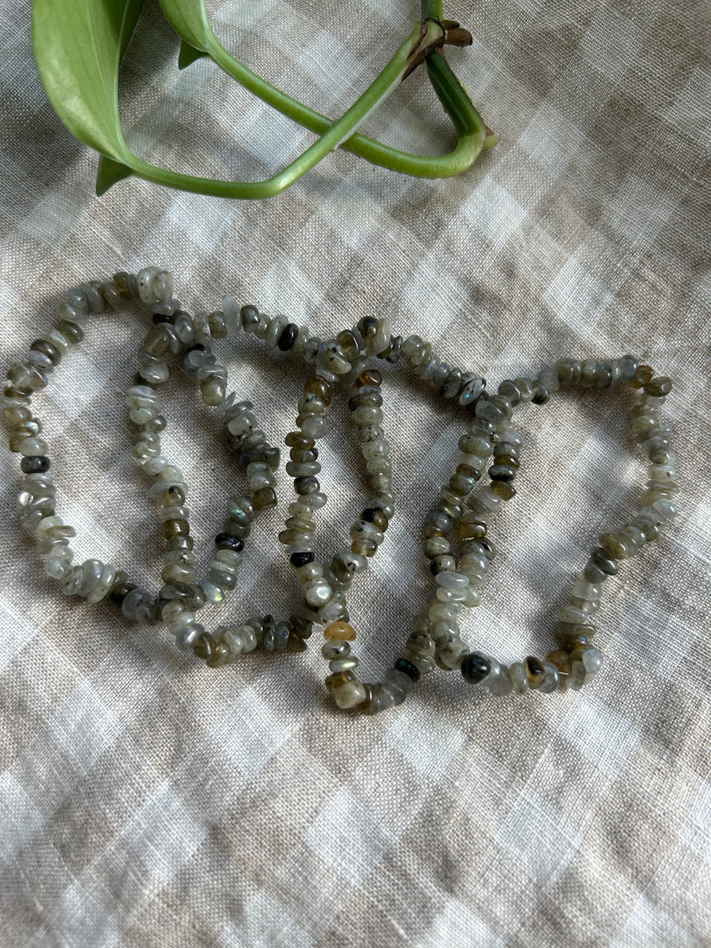 Labradorite Chip Bracelet