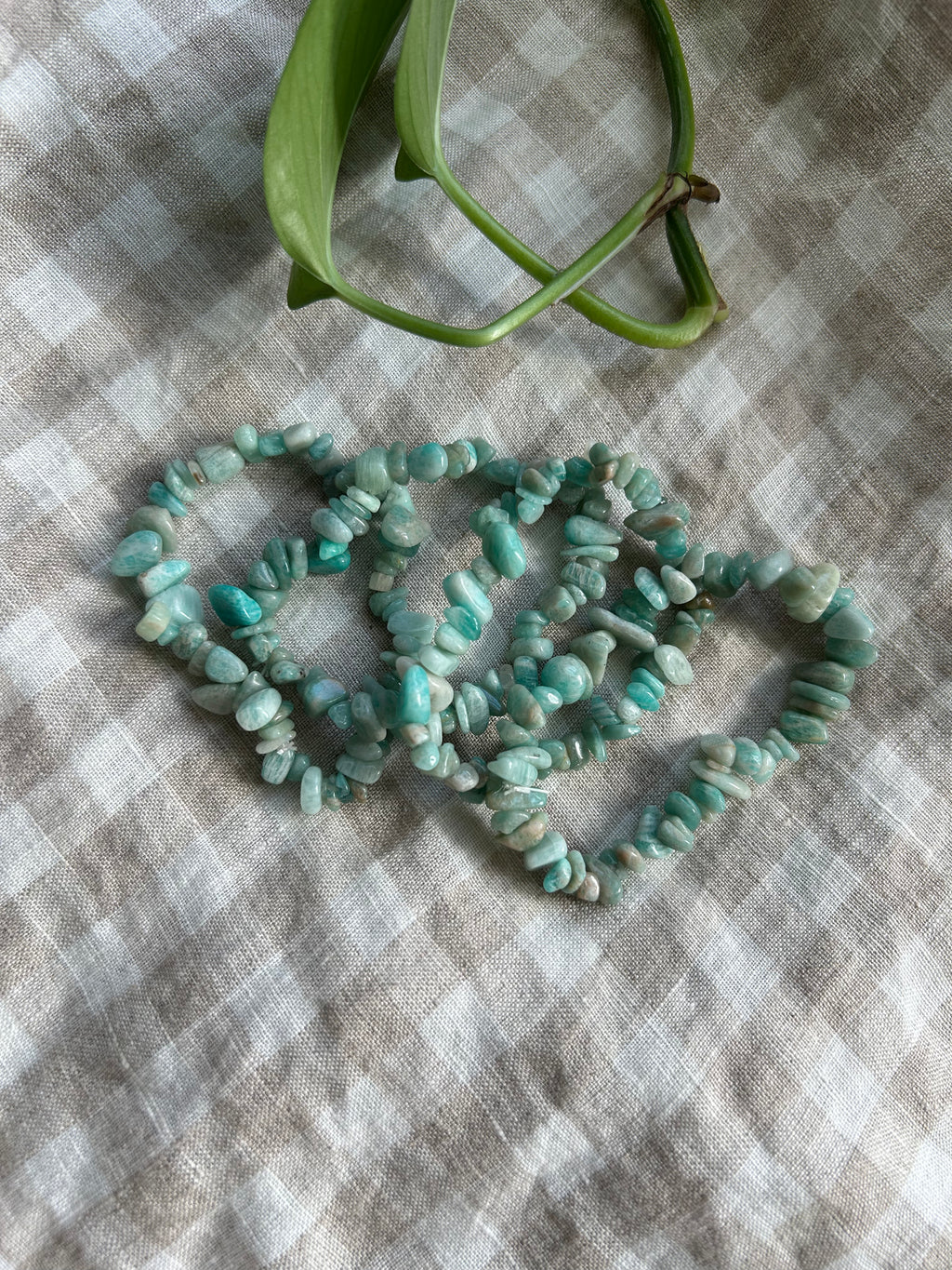 Amazonite Chip Bracelet
