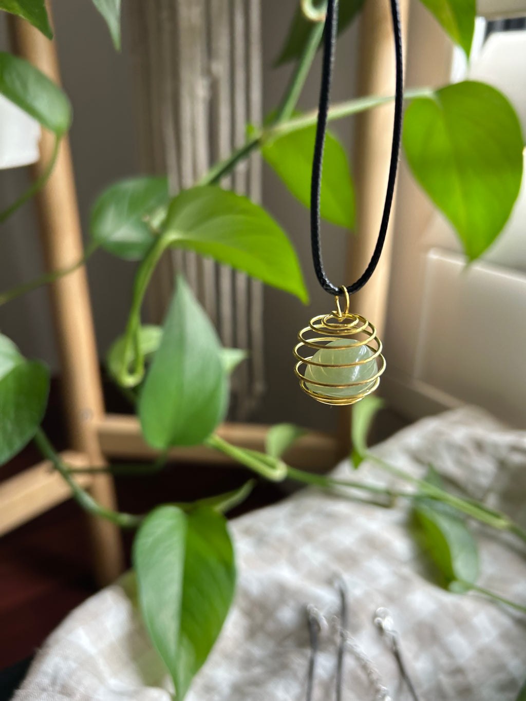 Crystal Cage Necklace