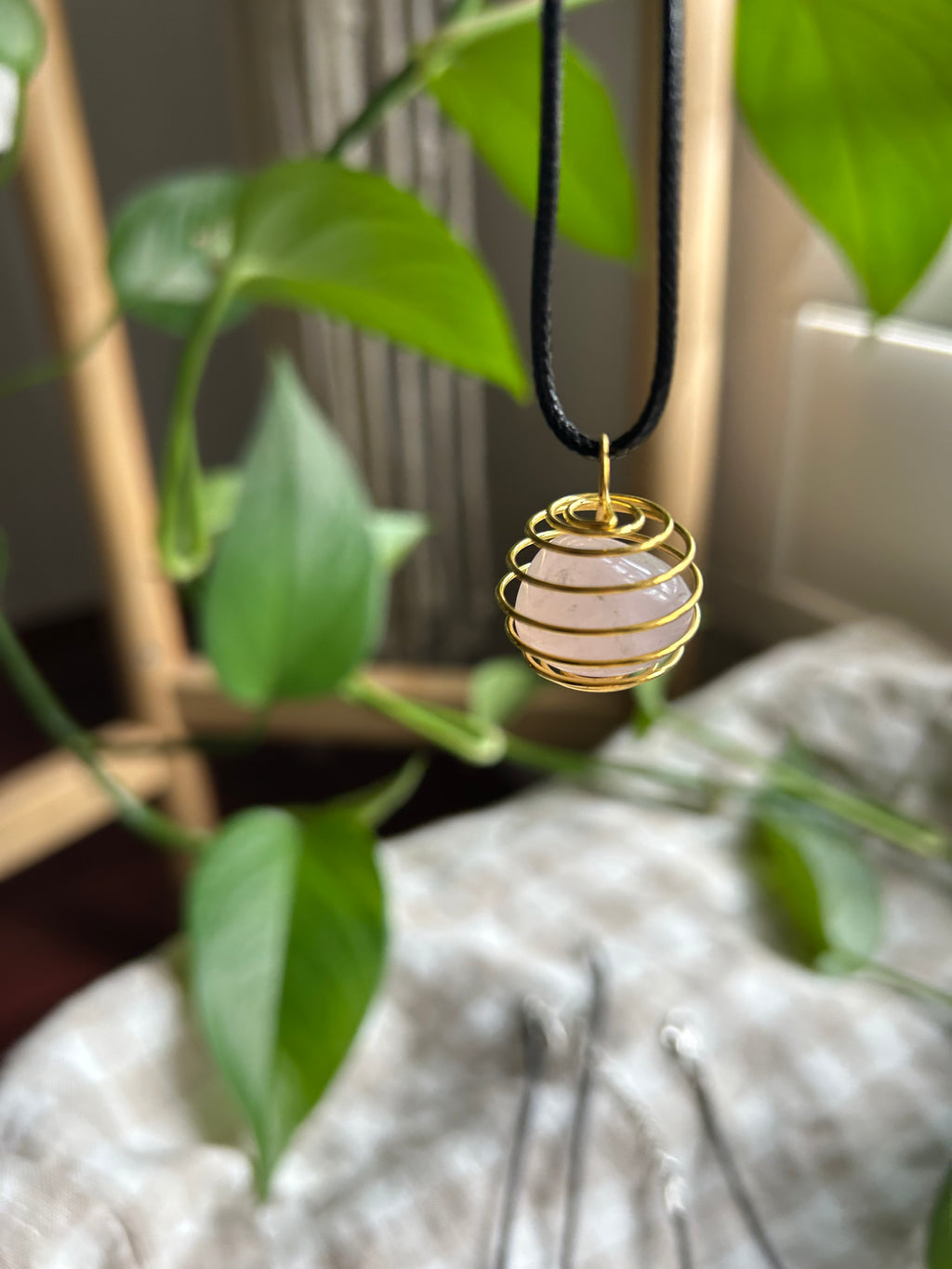 Crystal Cage Necklace