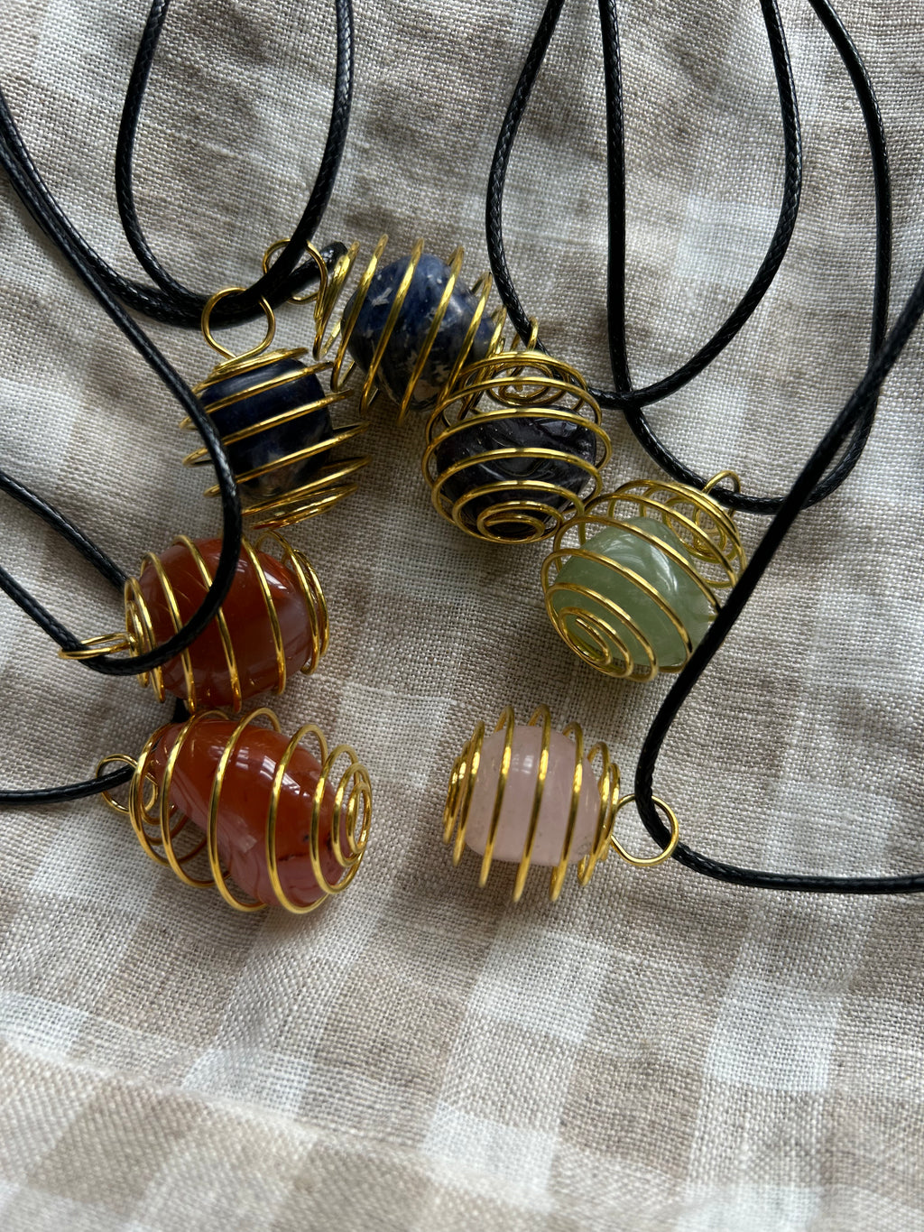 Crystal Cage Necklace