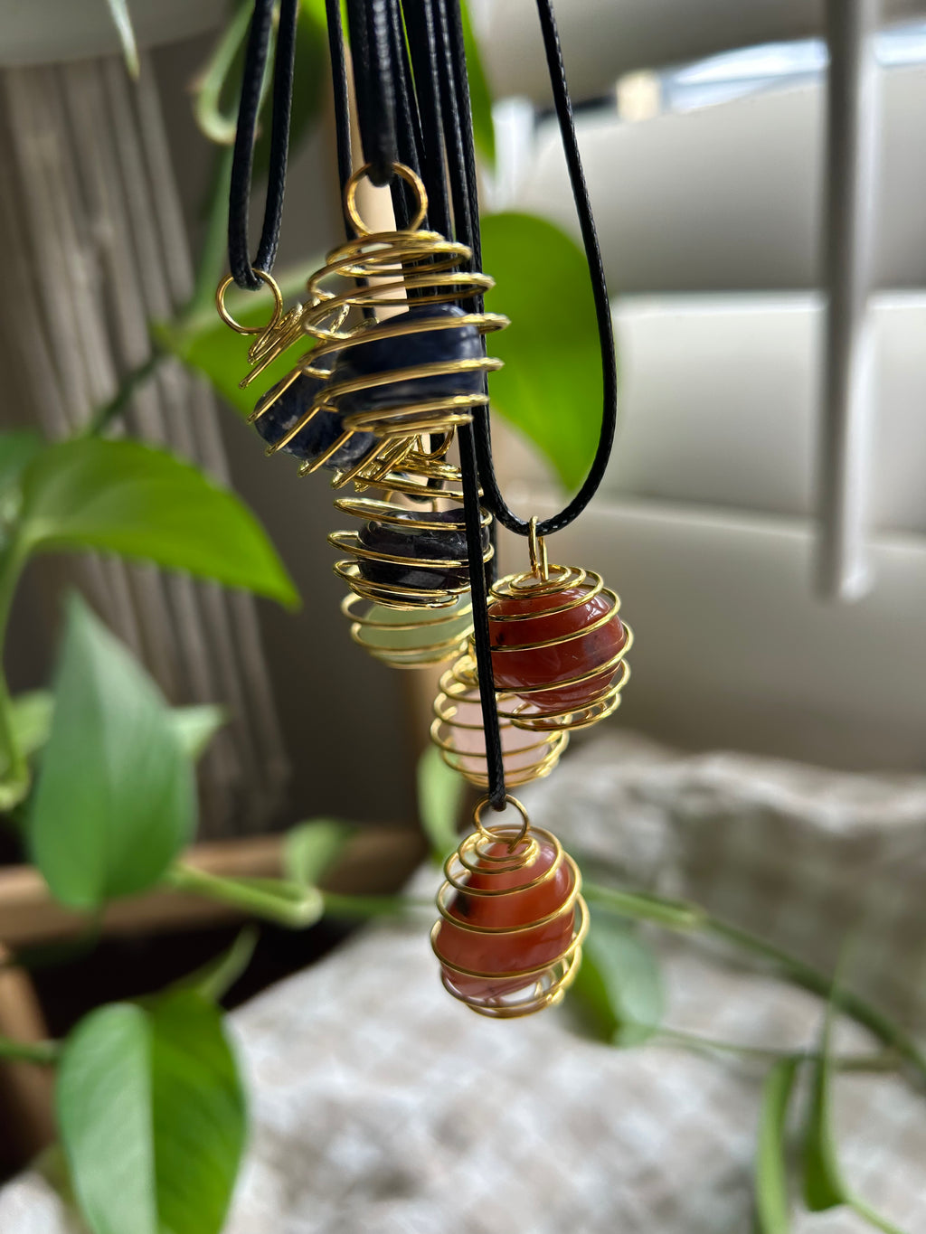Crystal Cage Necklace