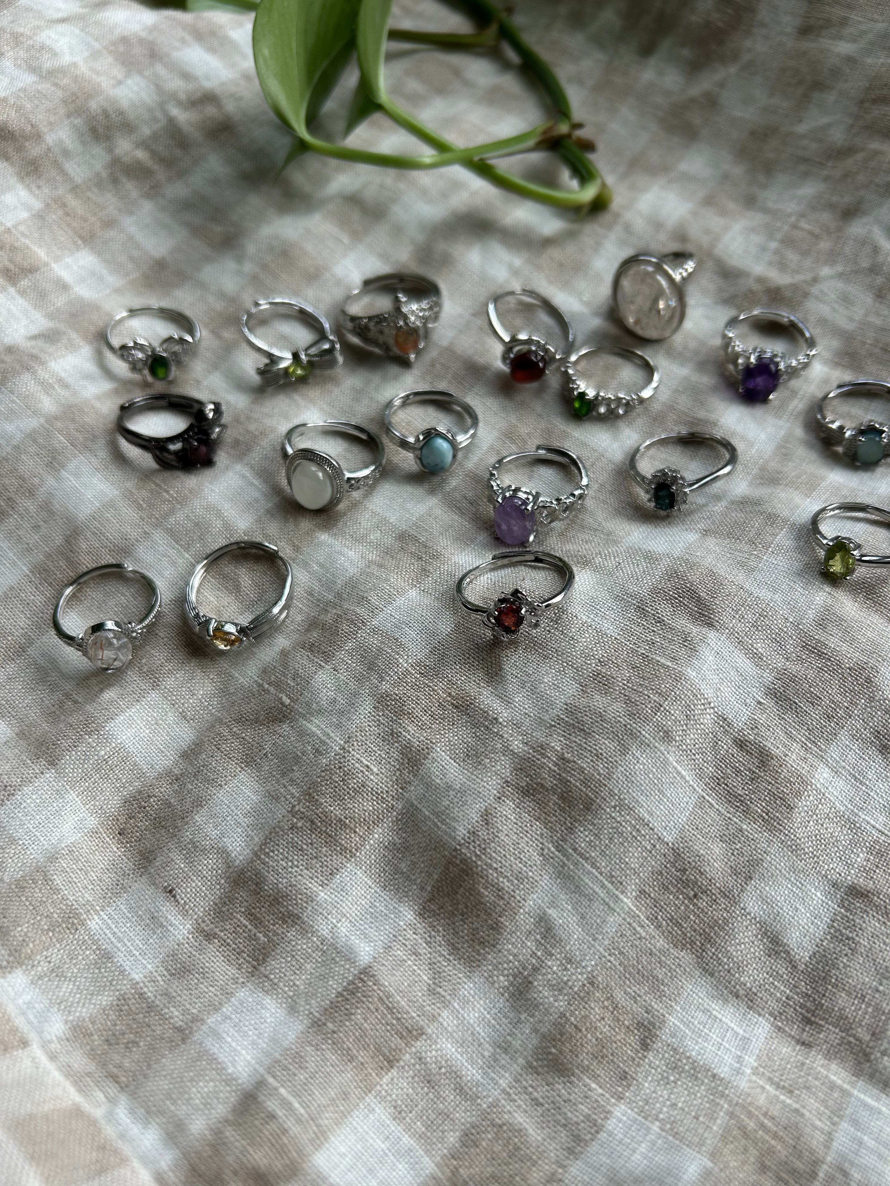 Crystal Ring (Adjustable)