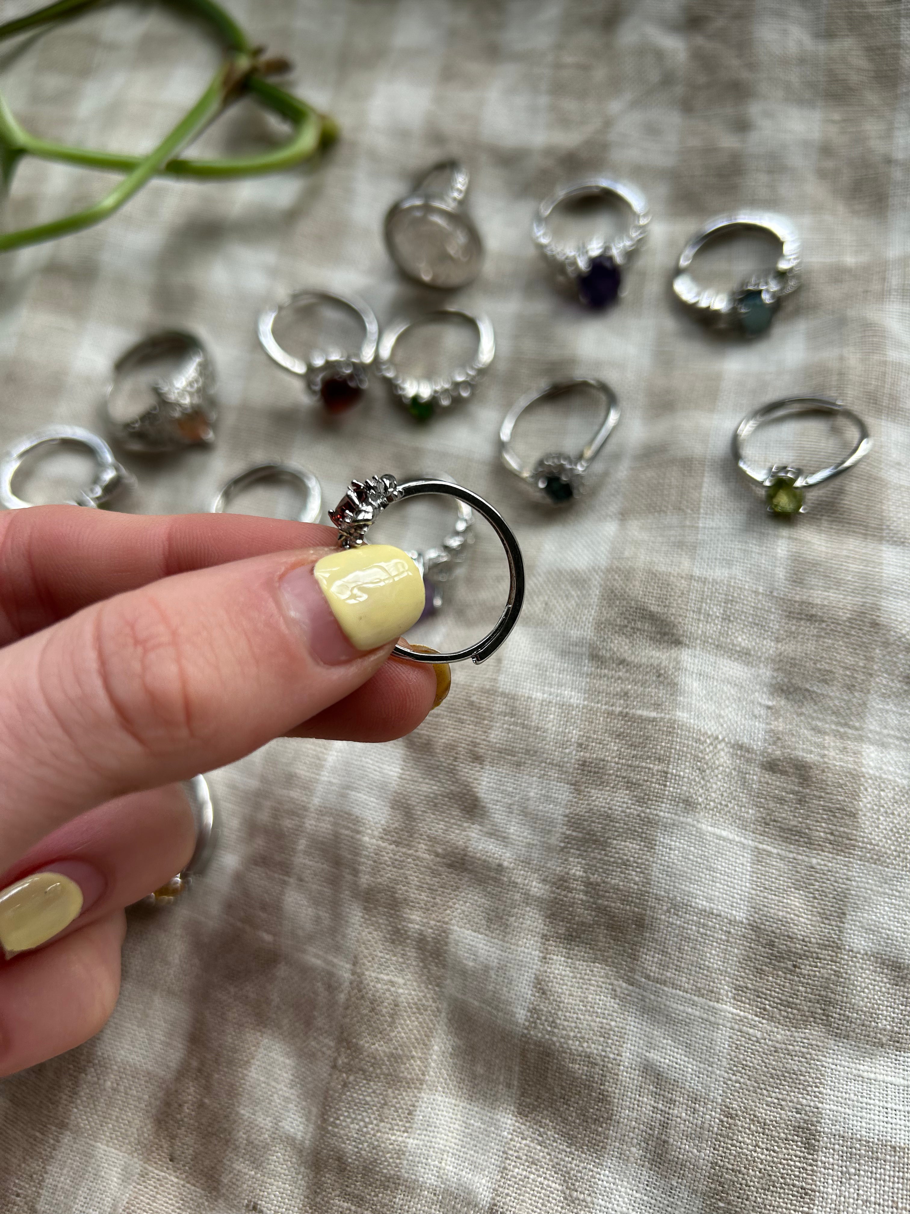 Crystal Ring (Adjustable)