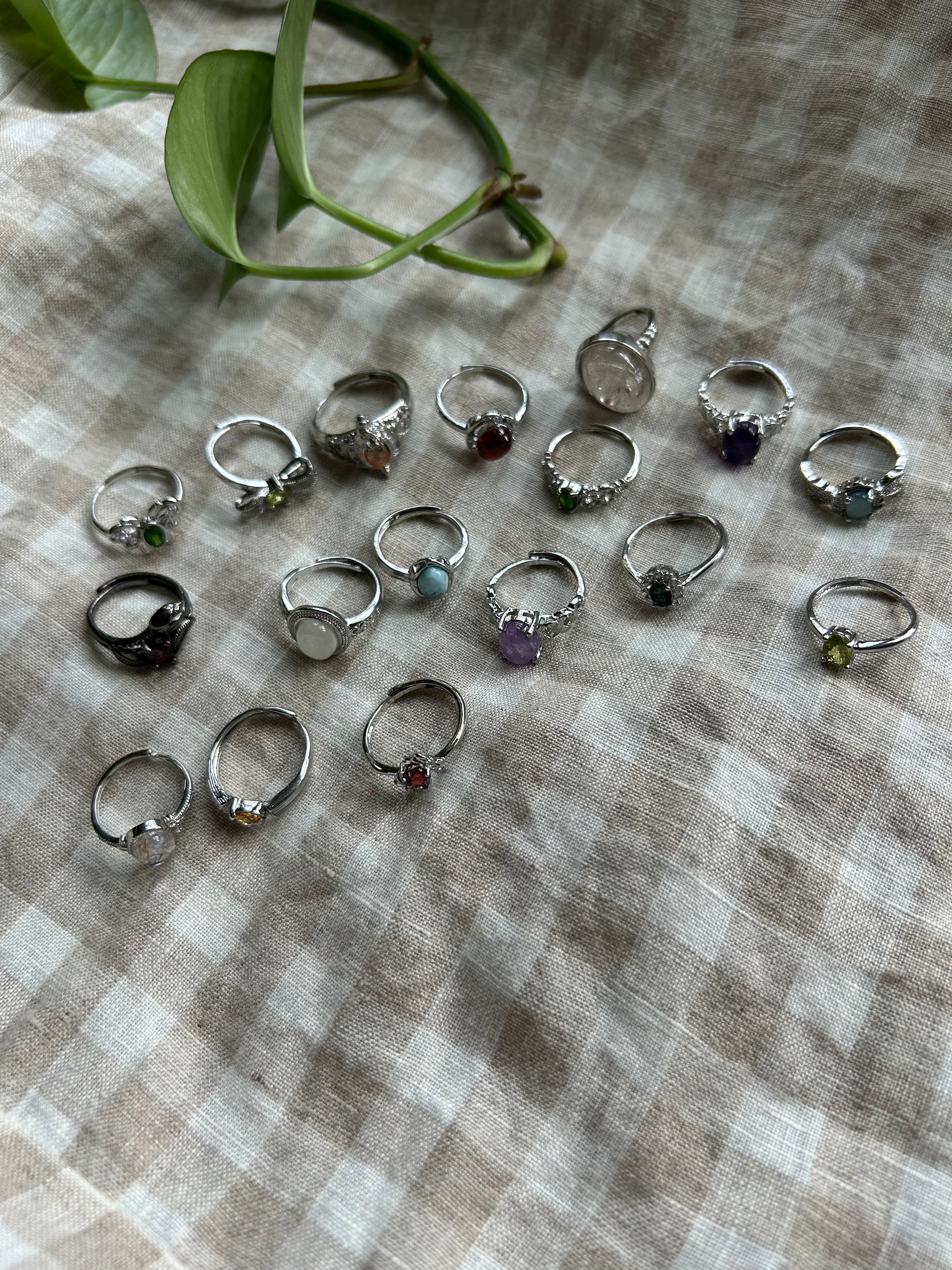 Crystal Ring (Adjustable)