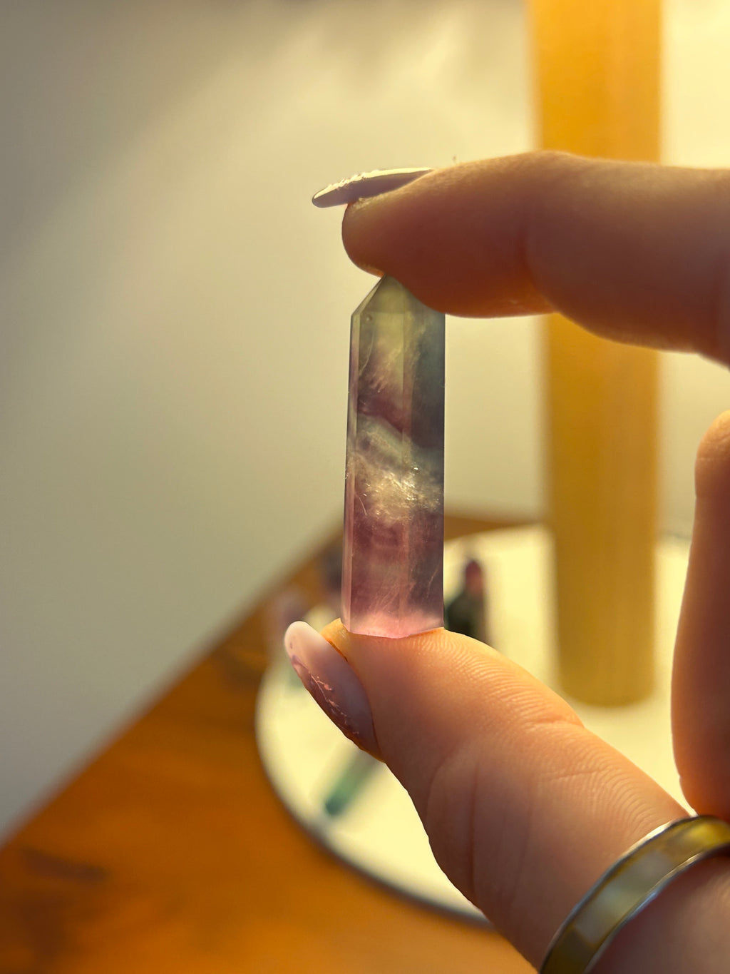 Fluorite Mini Tower #7
