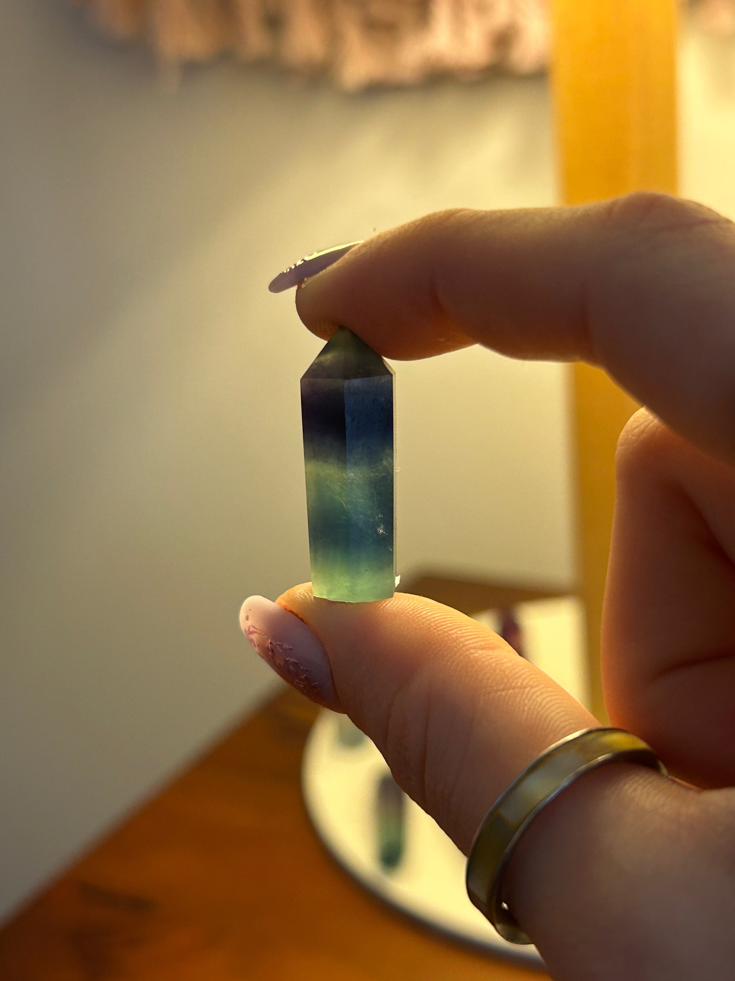 Fluorite Mini Tower #9