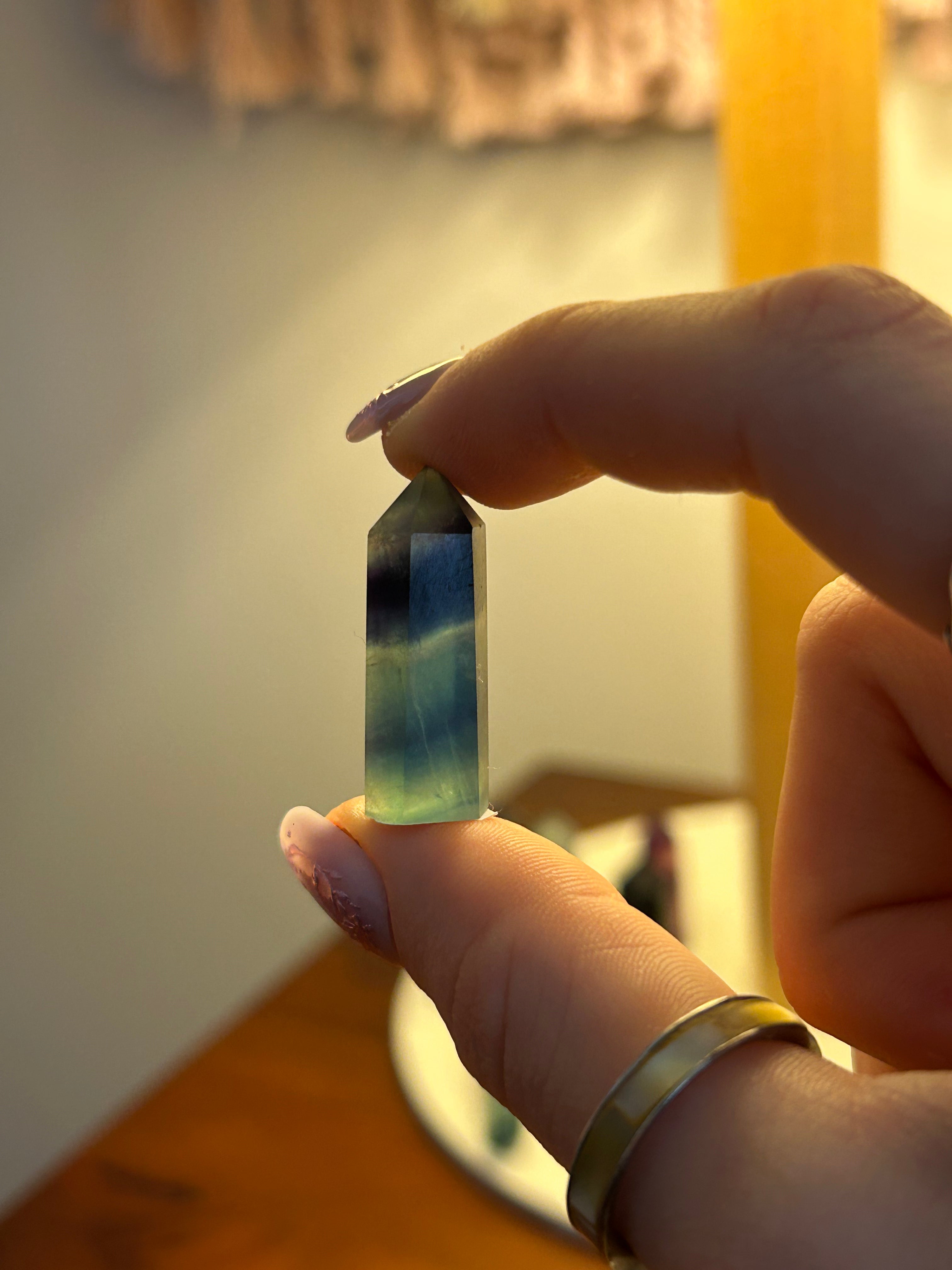 Fluorite Mini Tower #9