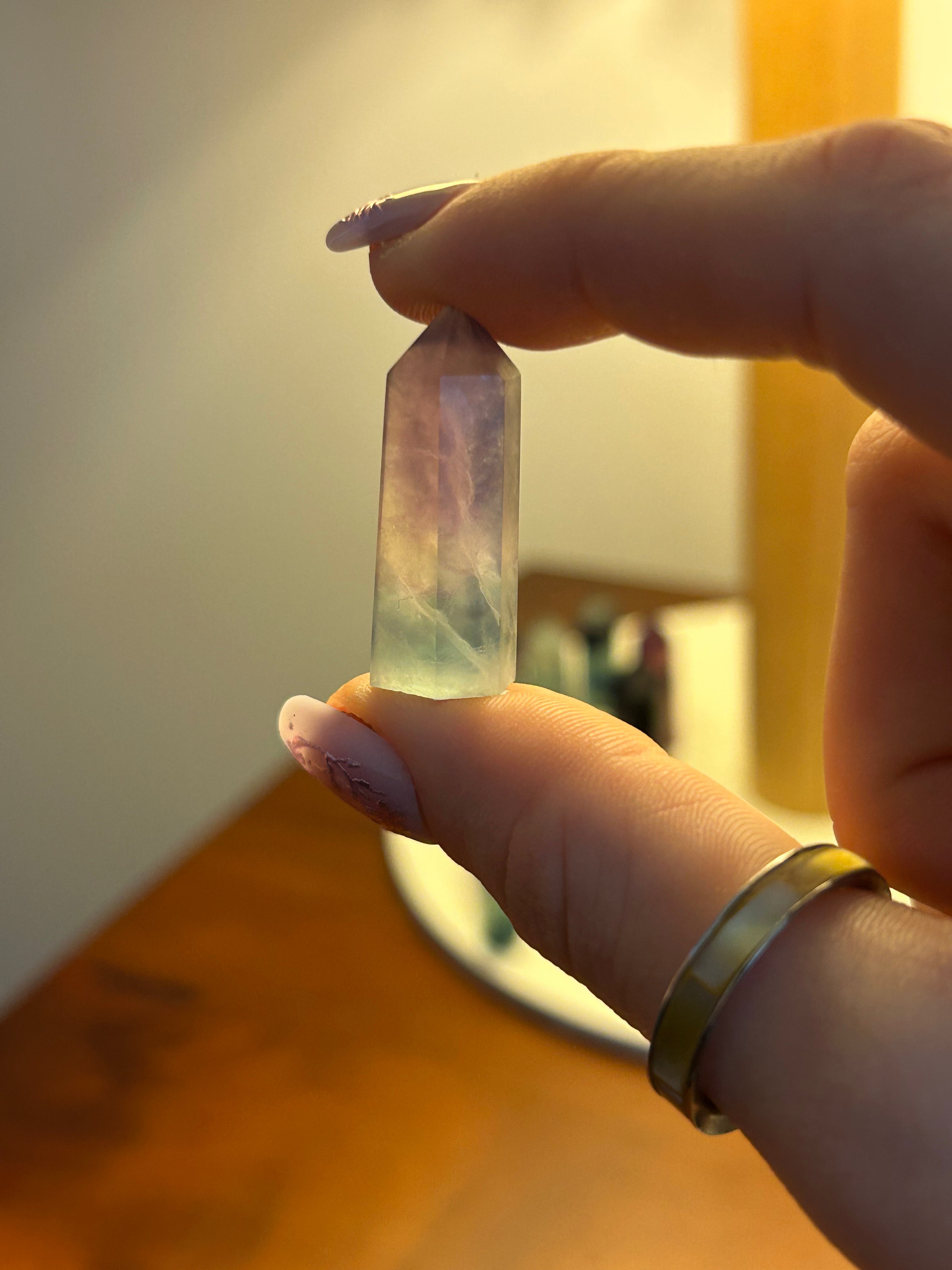 Fluorite Mini Tower #10
